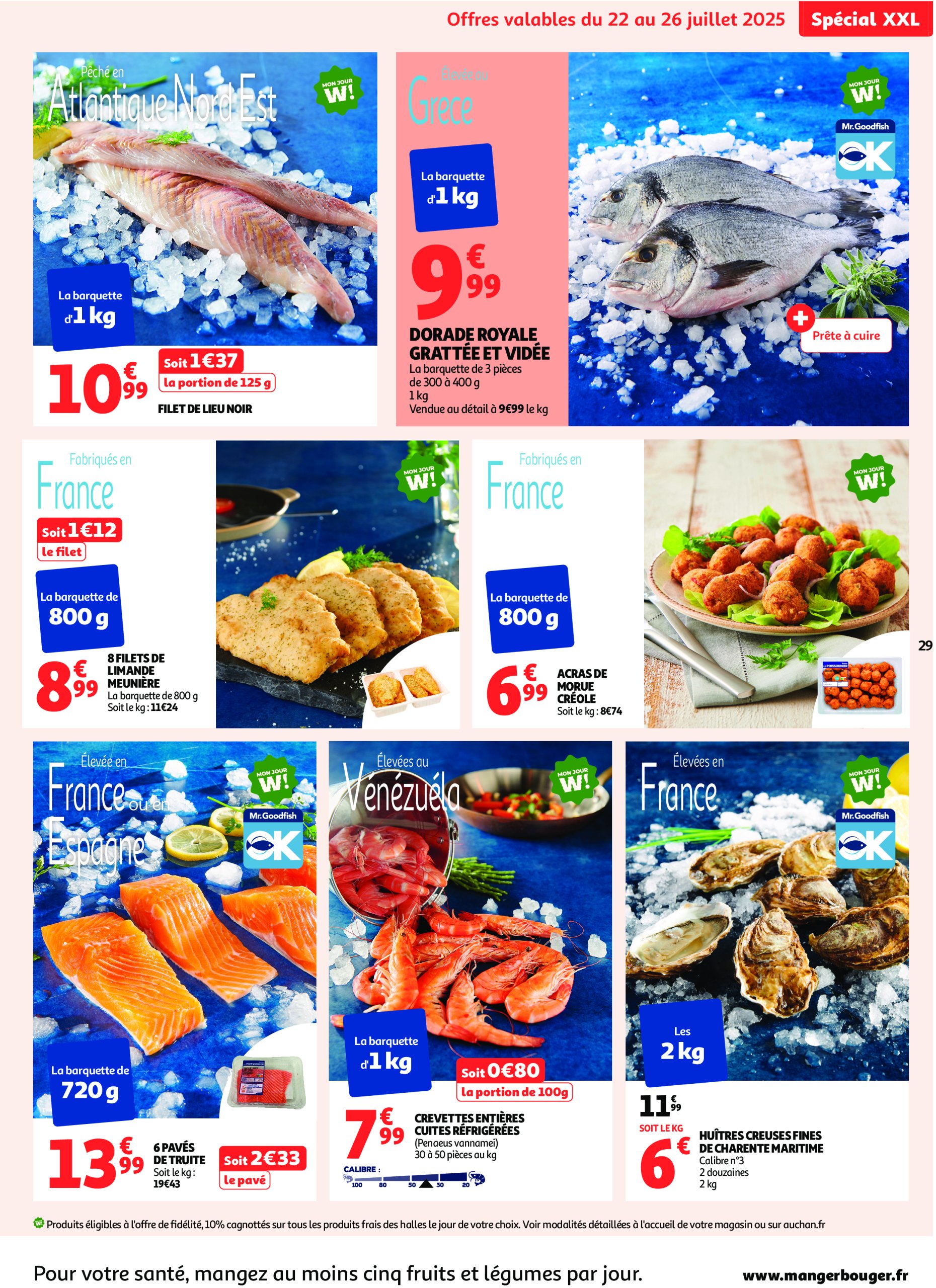 auchan - Auchan - En gros, vous êtes toujours gagnant folder geldig vanaf 22/07 - 03/08 - page: 29 auchan - Auchan - En gros, vous êtes toujours gagnant folder geldig vanaf 22/07 - 03/08 - page: 29