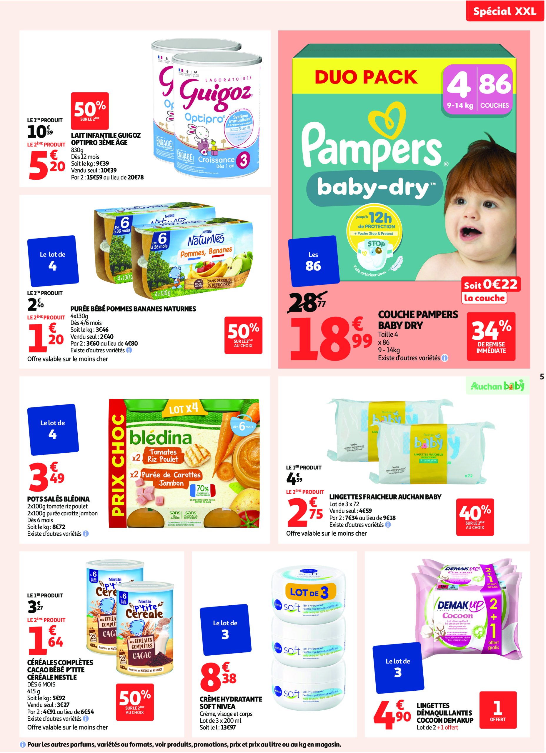 auchan - Auchan - En gros, vous êtes toujours gagnant folder geldig vanaf 22/07 - 03/08 - page: 5 auchan - Auchan - En gros, vous êtes toujours gagnant folder geldig vanaf 22/07 - 03/08 - page: 5