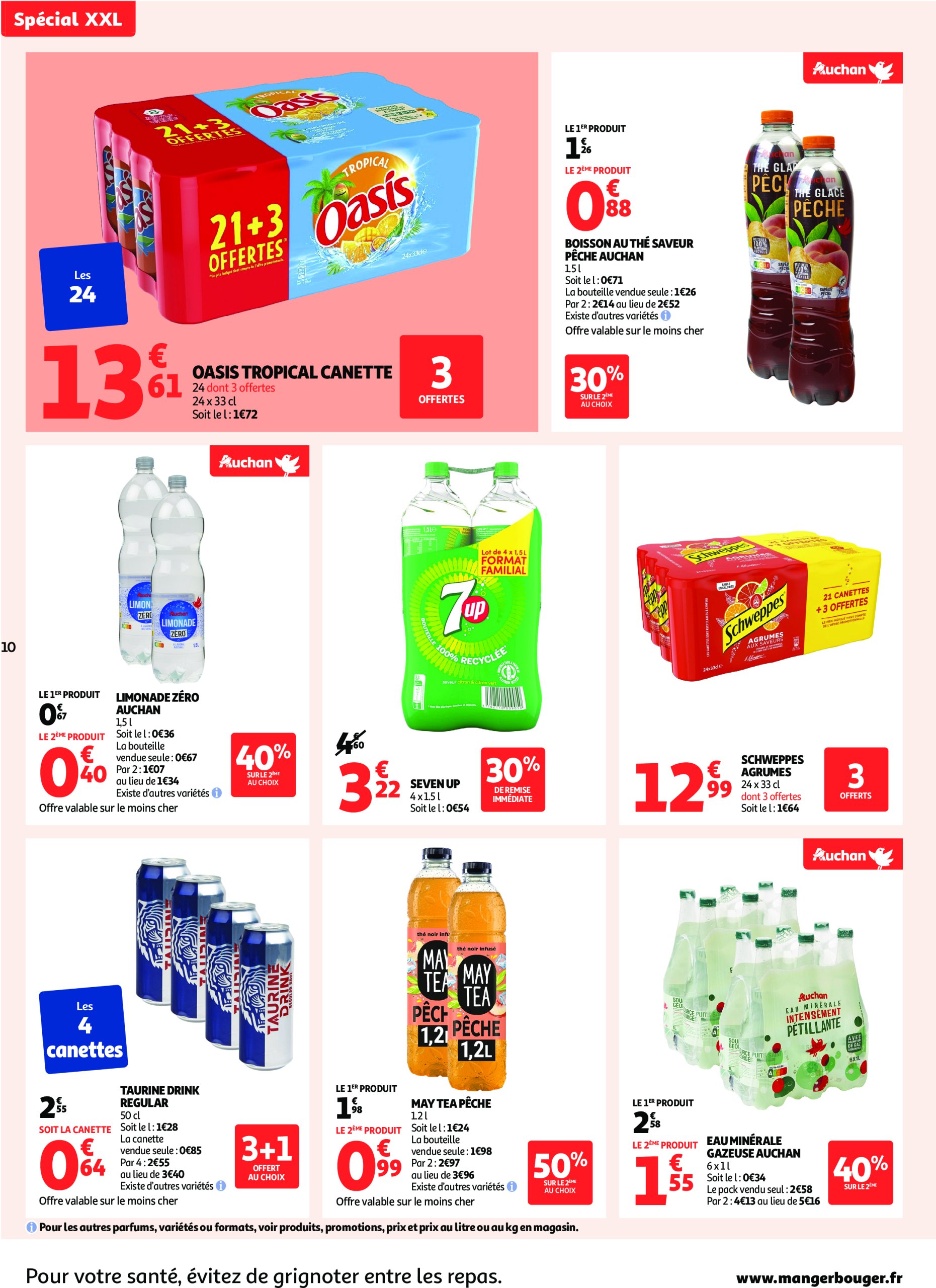 auchan - Auchan - En gros, vous êtes toujours gagnant folder geldig vanaf 22/07 - 03/08 - page: 10 auchan - Auchan - En gros, vous êtes toujours gagnant folder geldig vanaf 22/07 - 03/08 - page: 10