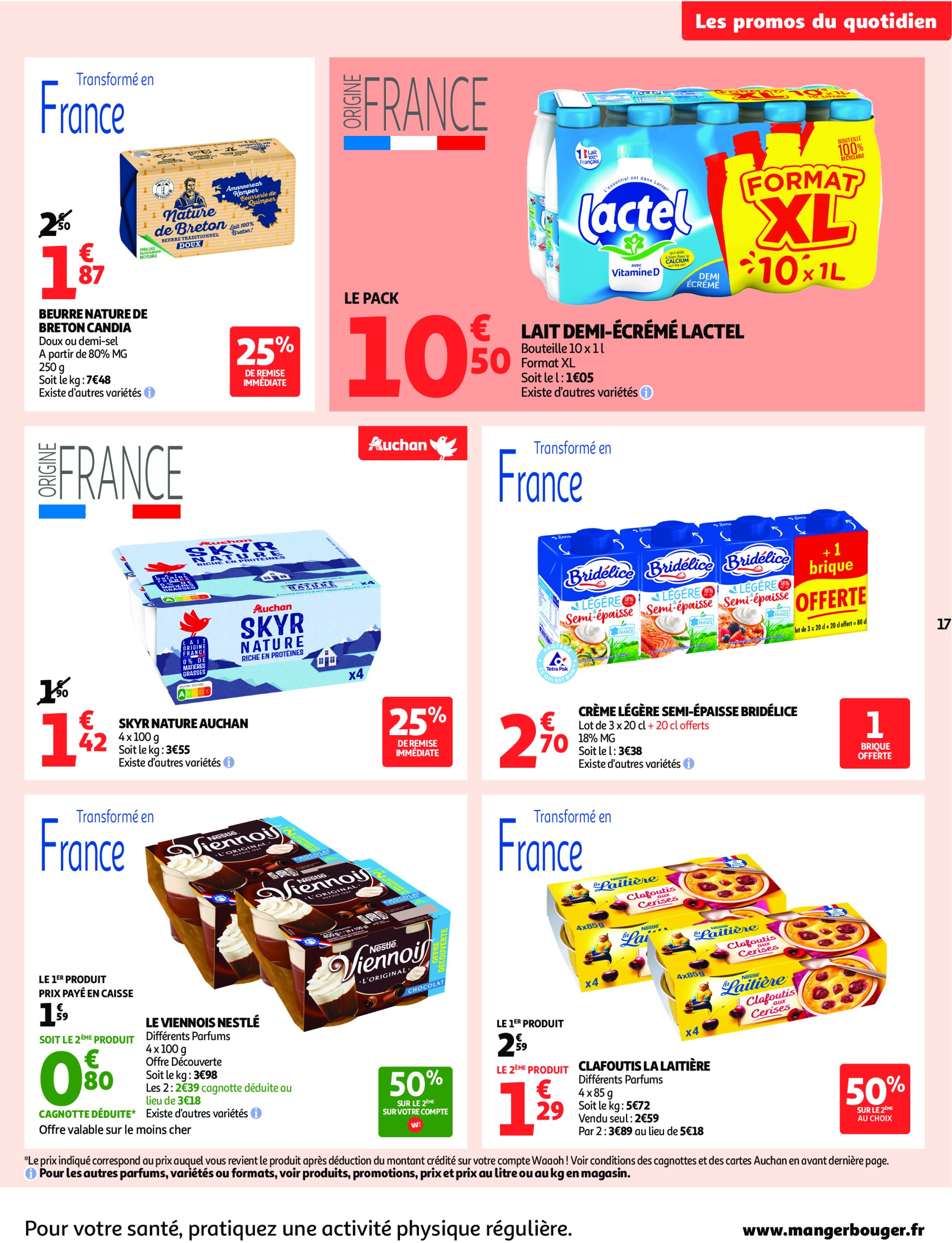 auchan - Auchan Supermarché - Foire à la bière dans votre super : sans pression pour le budget folder geldig vanaf 29/07 - 09/08 - page: 17