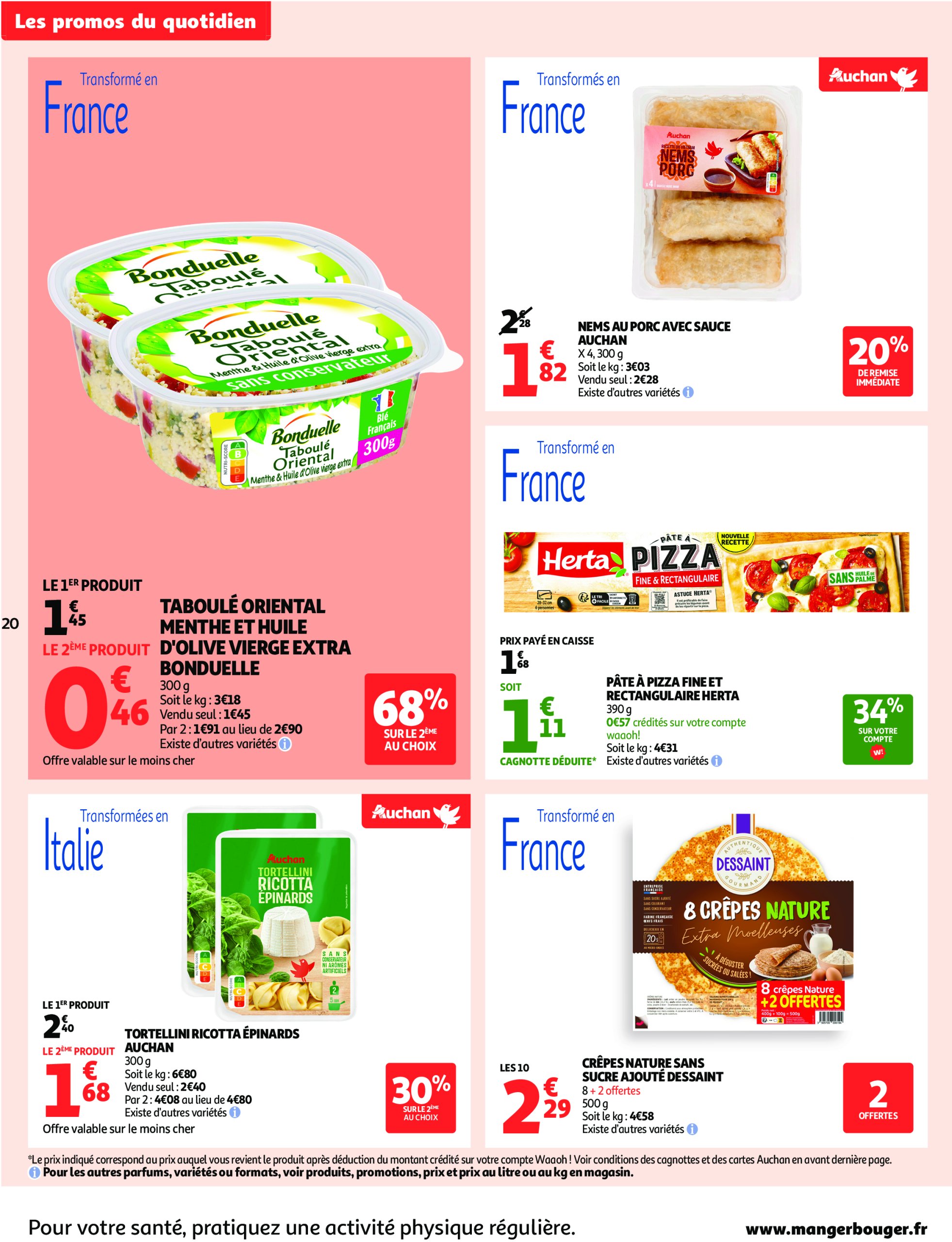 auchan - Auchan Supermarché - Foire à la bière dans votre super : sans pression pour le budget folder geldig vanaf 29/07 - 09/08 - page: 20