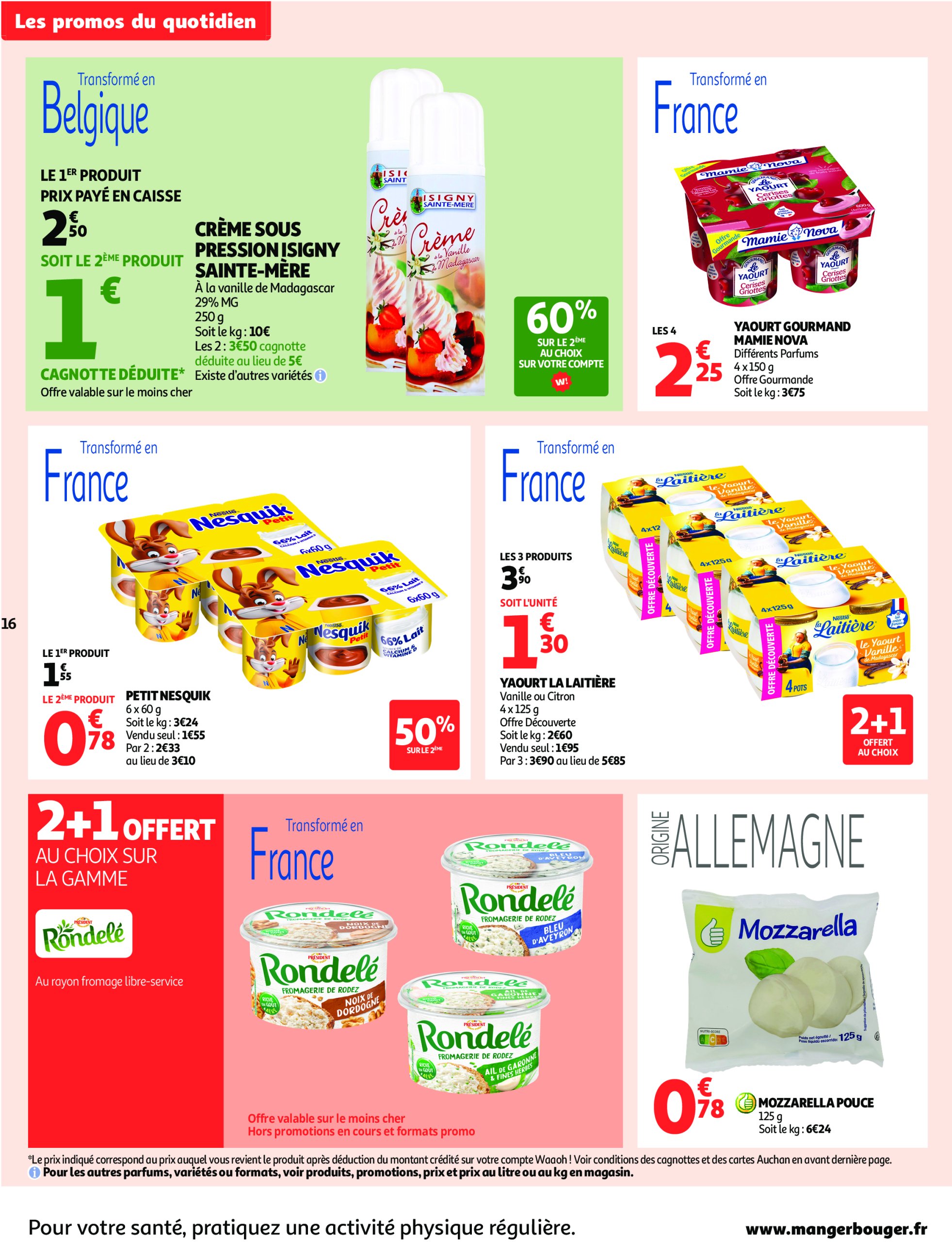 auchan - Auchan Supermarché - Foire à la bière dans votre super : sans pression pour le budget folder geldig vanaf 29/07 - 09/08 - page: 16