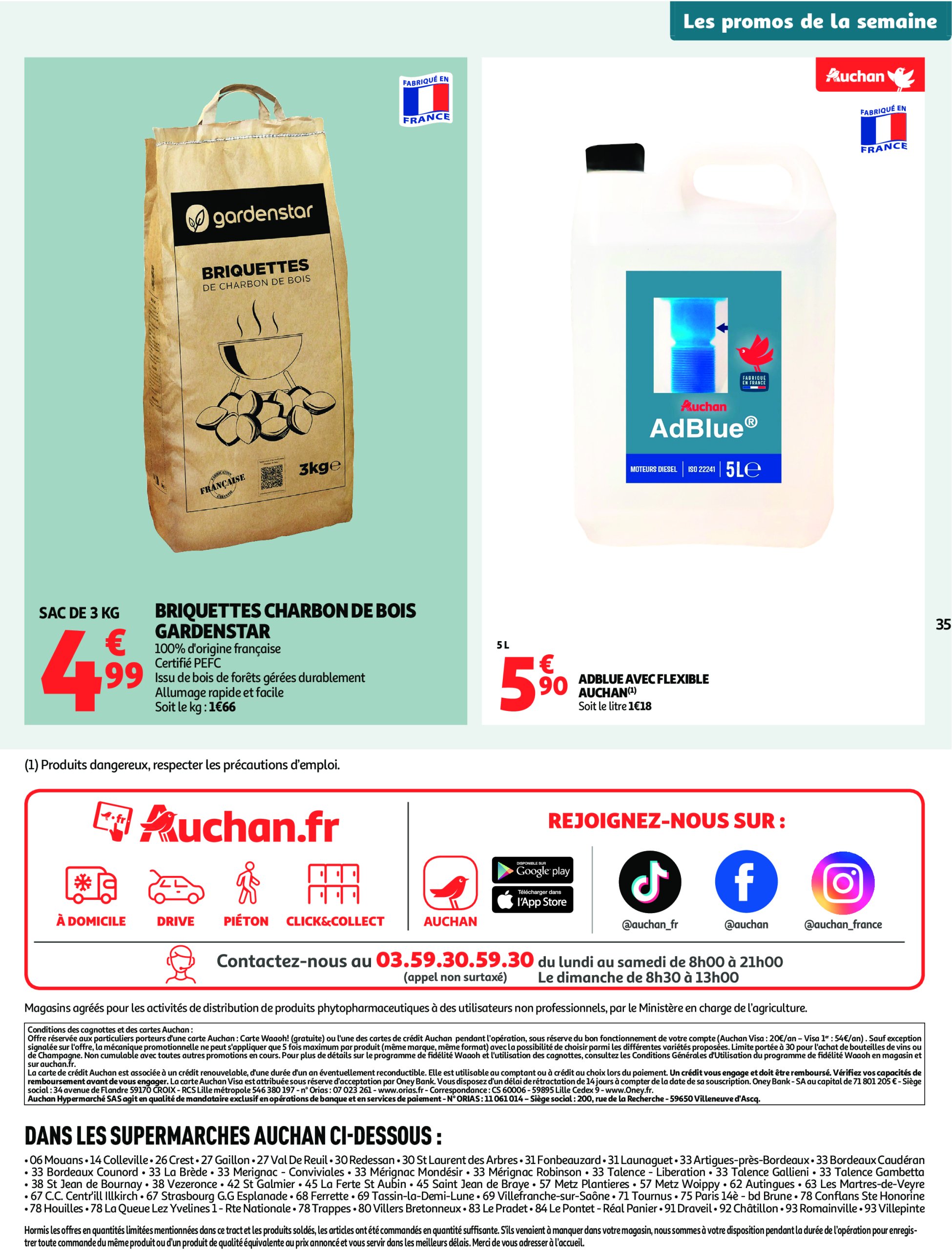auchan - Auchan Supermarché - Foire à la bière dans votre super : sans pression pour le budget folder geldig vanaf 29/07 - 09/08 - page: 35