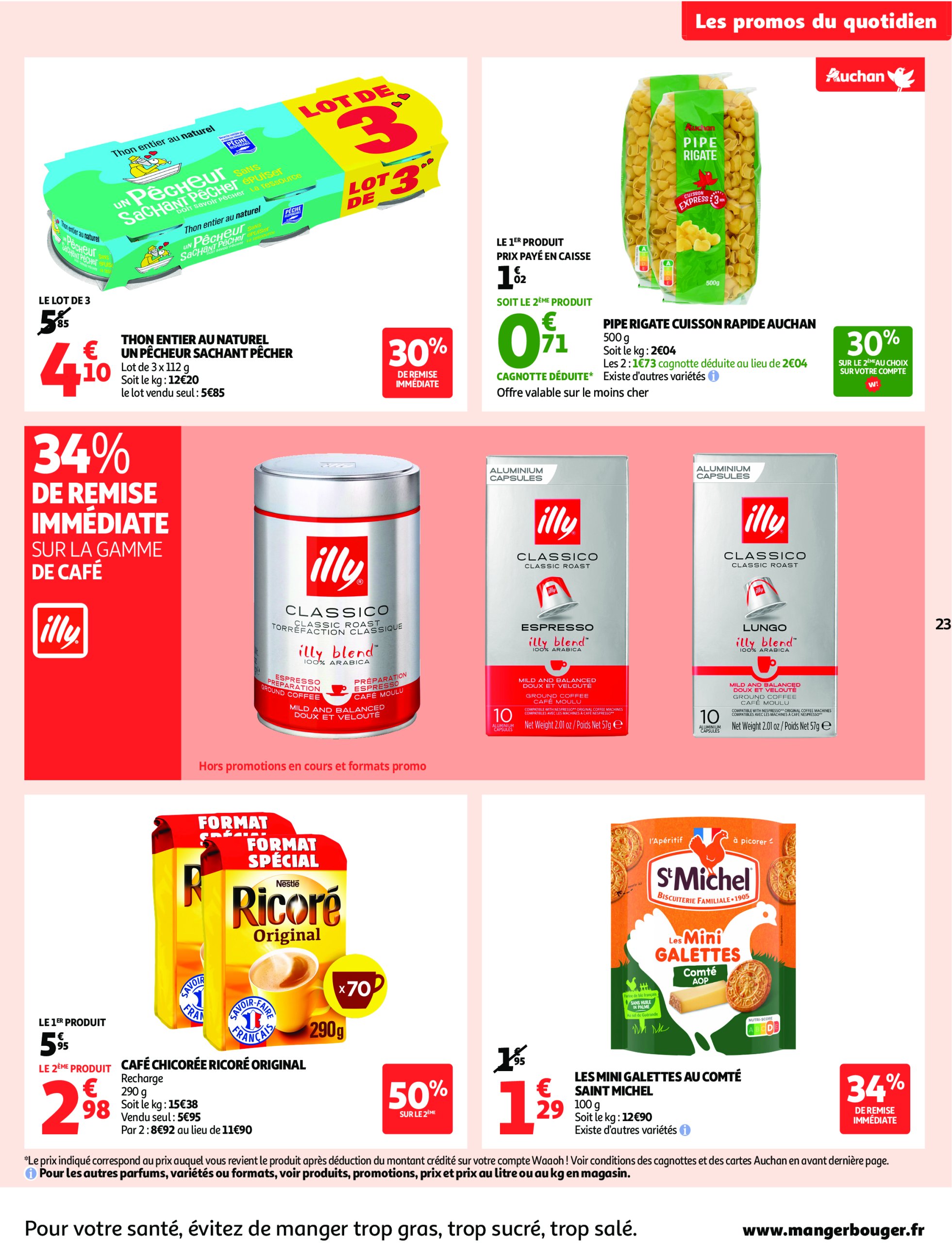 auchan - Auchan Supermarché - Foire à la bière dans votre super : sans pression pour le budget folder geldig vanaf 29/07 - 09/08 - page: 23