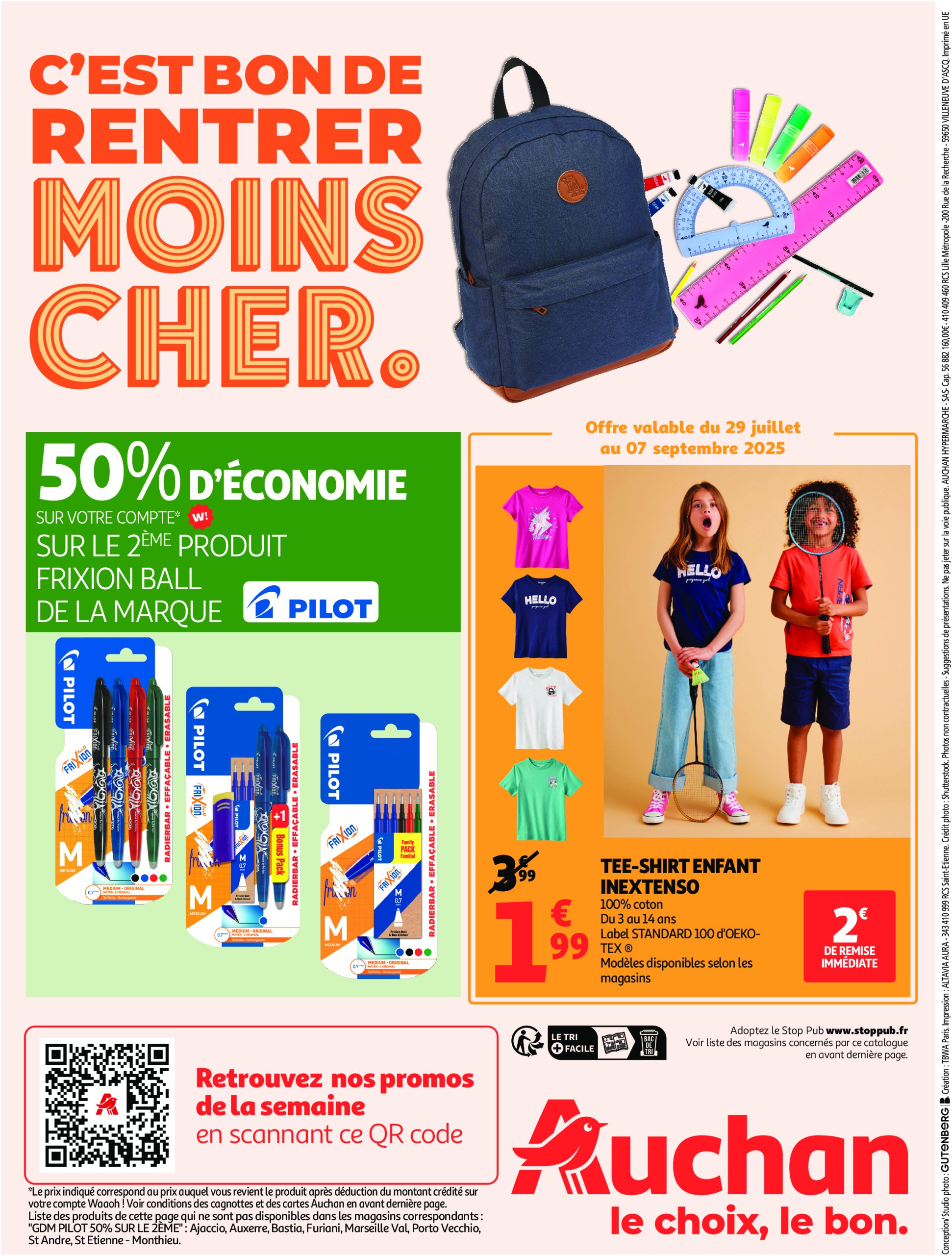 auchan - Auchan - Foire à la bière : sans pression pour le budget folder geldig vanaf 29/07 - 10/08 - page: 48 auchan - Auchan - Foire à la bière : sans pression pour le budget folder geldig vanaf 29/07 - 10/08 - page: 48