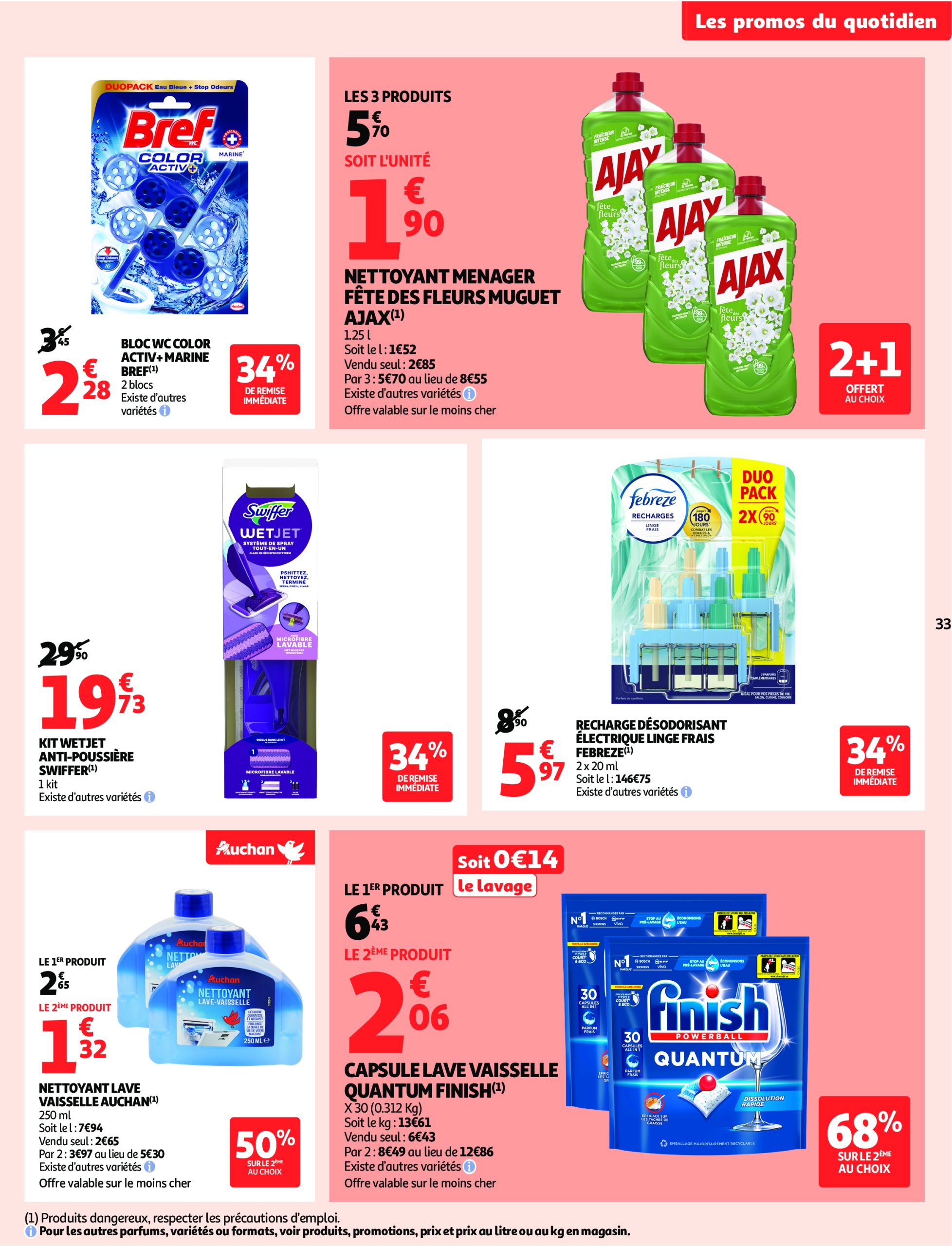 auchan - Auchan - Foire à la bière : sans pression pour le budget folder geldig vanaf 29/07 - 10/08 - page: 33 auchan - Auchan - Foire à la bière : sans pression pour le budget folder geldig vanaf 29/07 - 10/08 - page: 33