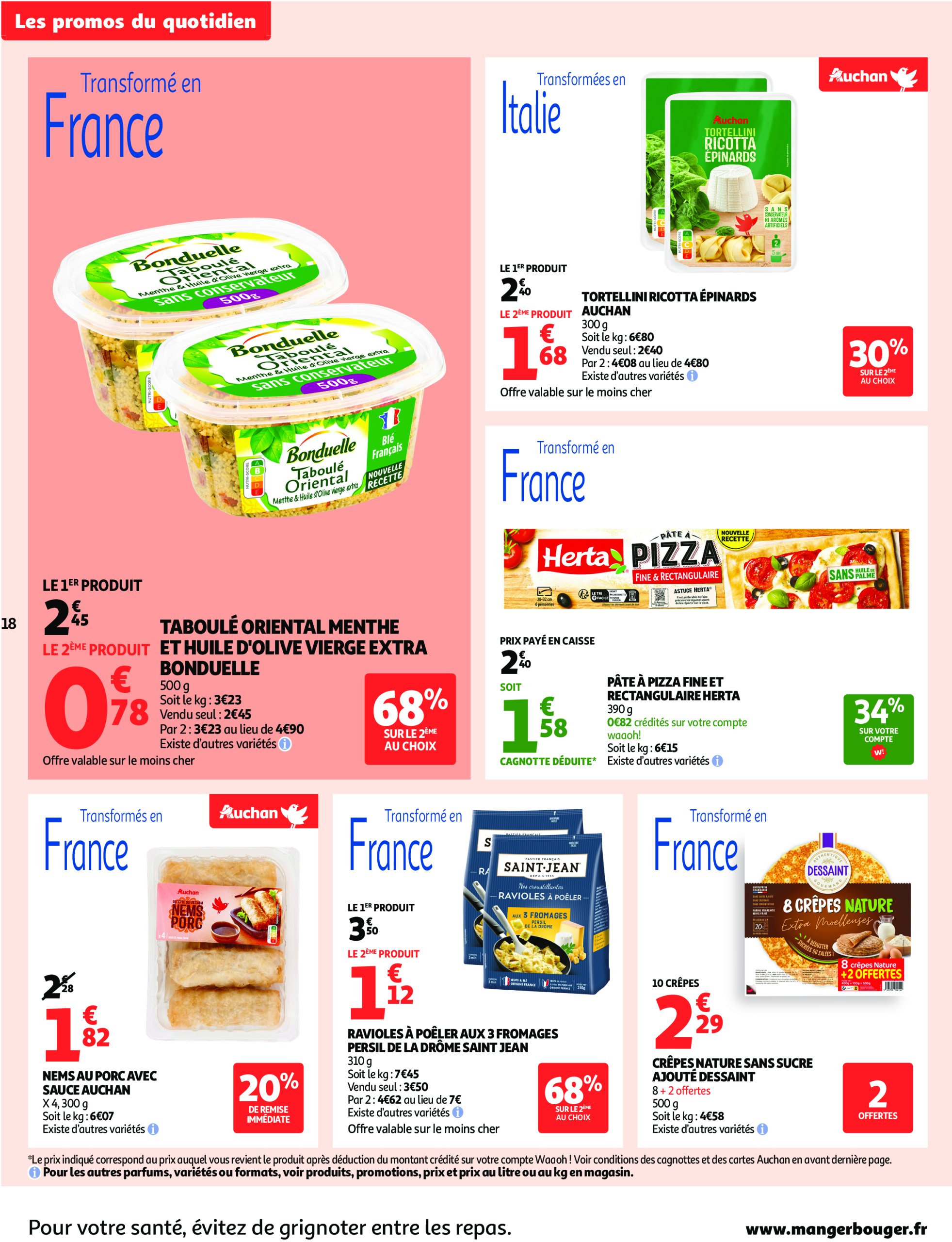 auchan - Auchan - Foire à la bière : sans pression pour le budget folder geldig vanaf 29/07 - 10/08 - page: 18 auchan - Auchan - Foire à la bière : sans pression pour le budget folder geldig vanaf 29/07 - 10/08 - page: 18