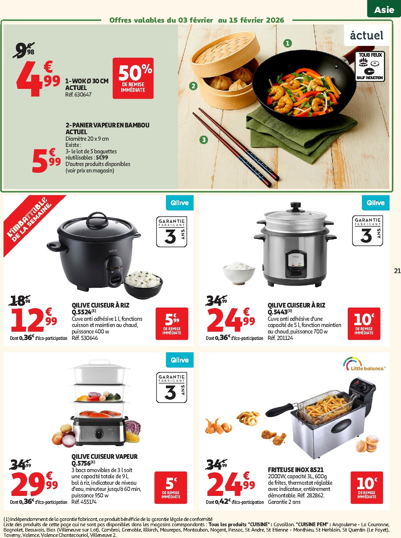 auchan - De Auchan - Nouvel an chinois folder geldig vanaf 27/01 t/m 08/02 - page: 21