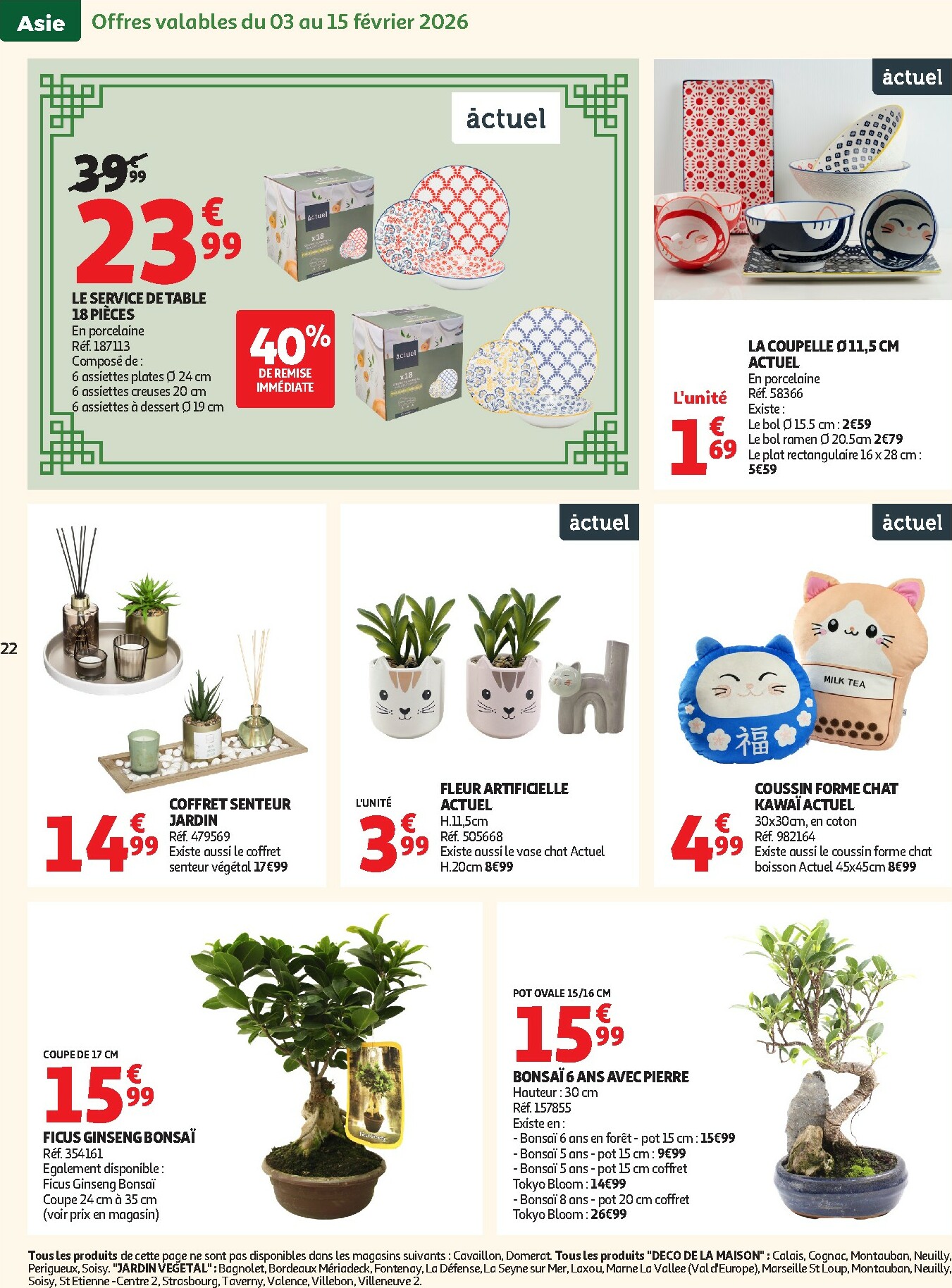 auchan - De Auchan - Nouvel an chinois folder geldig vanaf 27/01 t/m 08/02 - page: 22