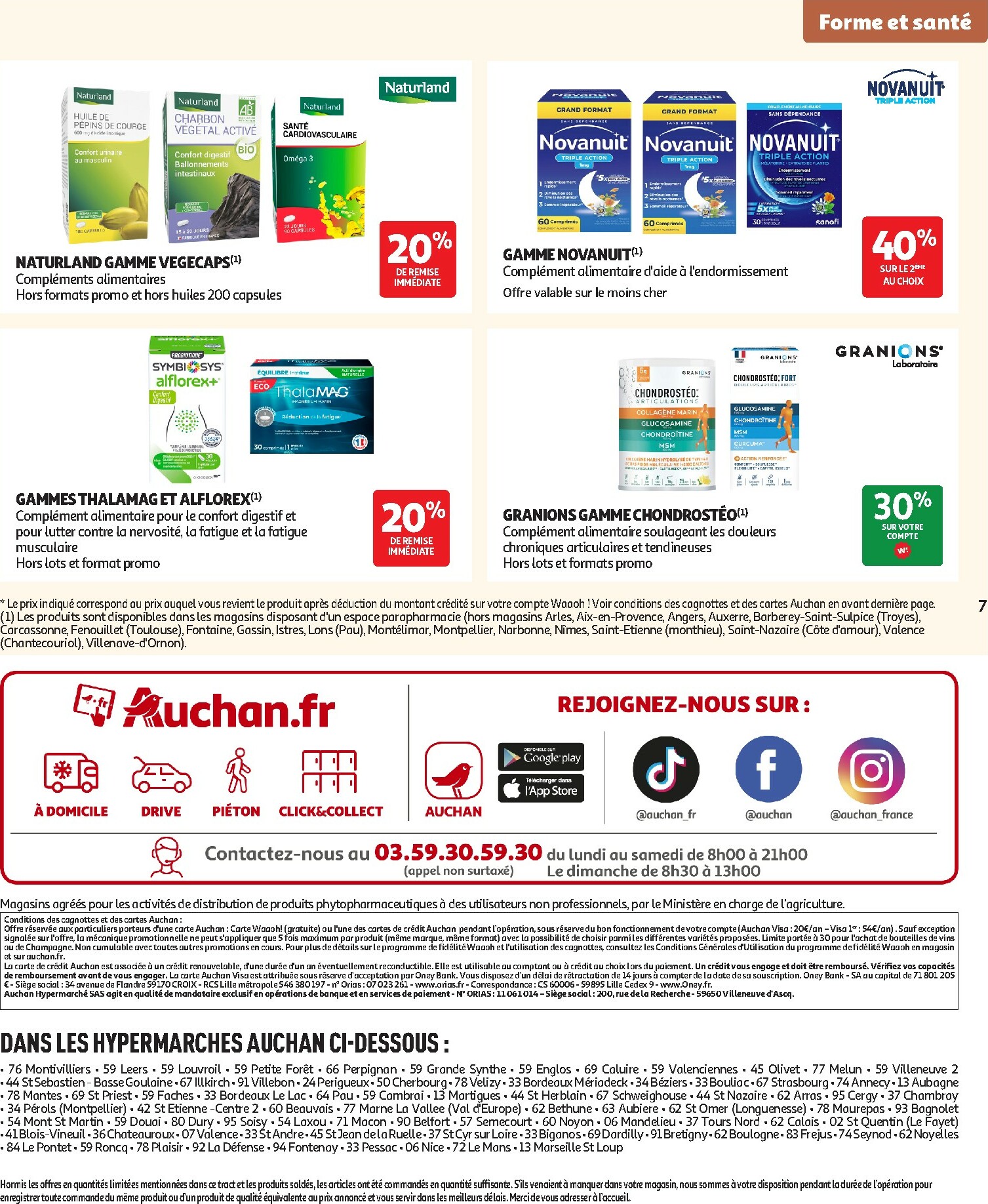 auchan - De Auchan - Le bien être à prix doux folder geldig vanaf 03/02/2026 t/m 22/02/2026 - page: 7