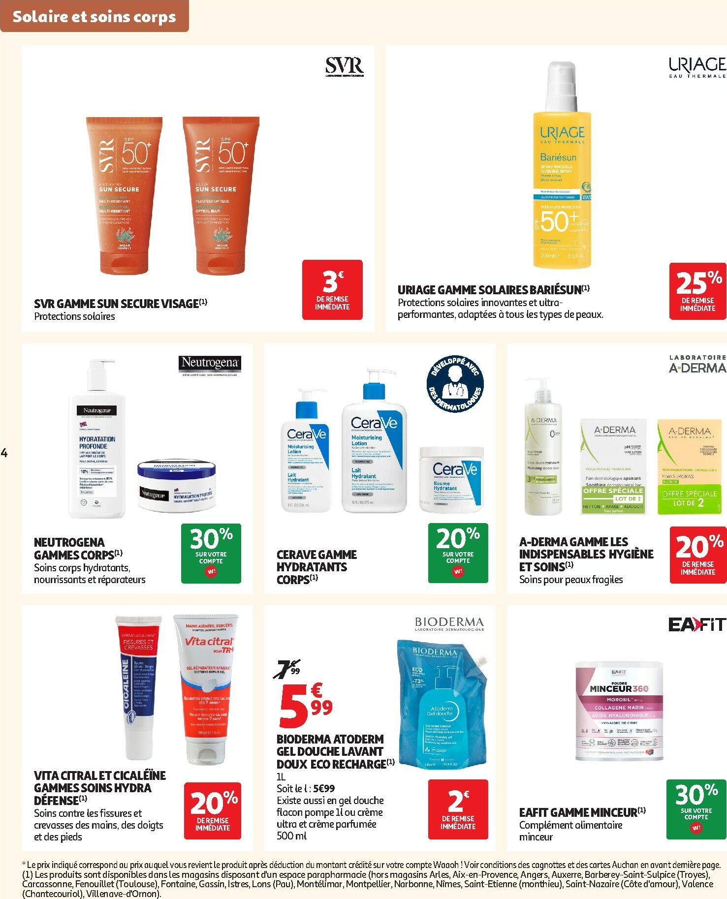 auchan - De Auchan - Le bien être à prix doux folder geldig vanaf 03/02/2026 t/m 22/02/2026 - page: 4