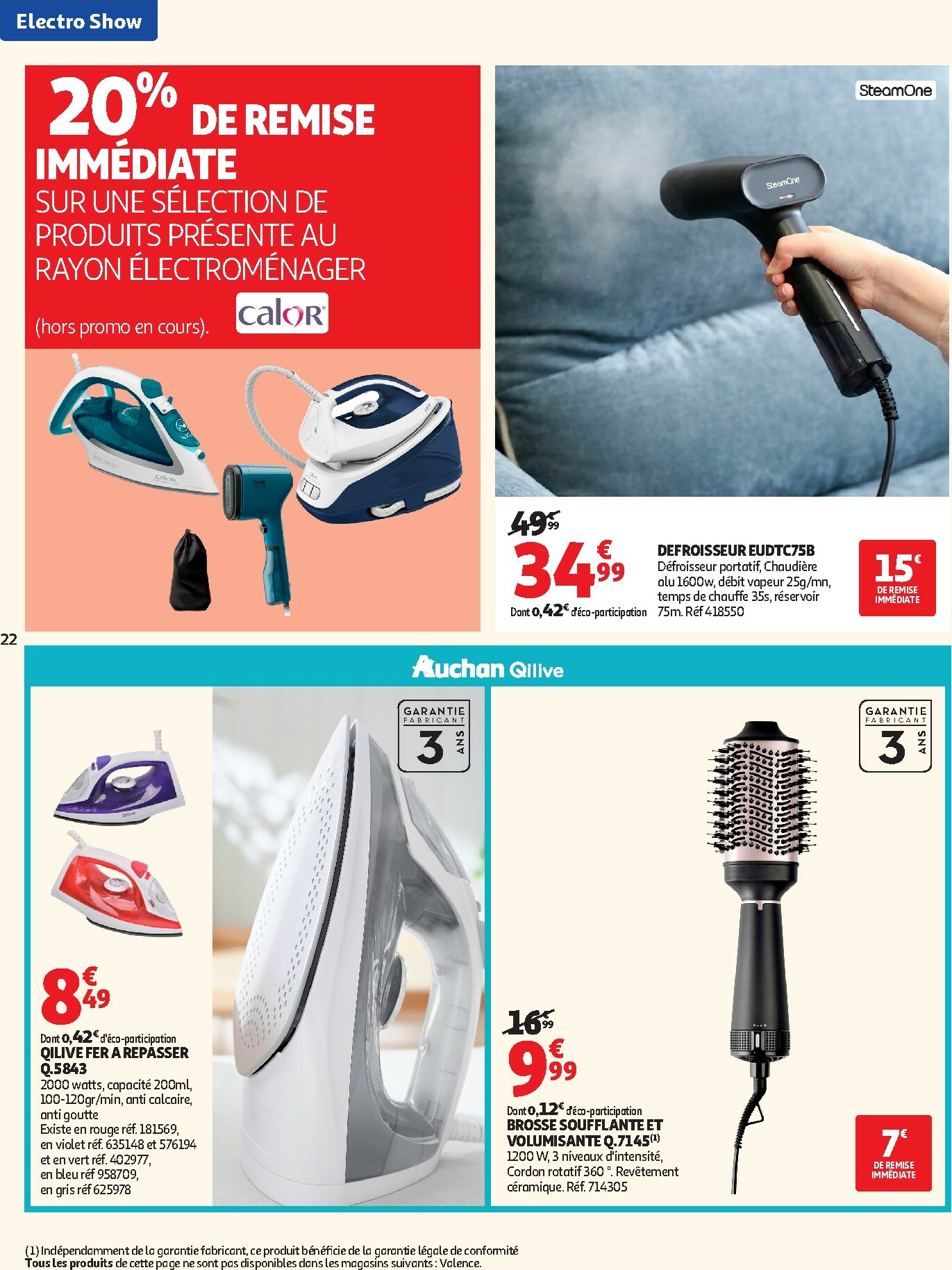 auchan - De Auchan - ElectroShow hypermarchés folder geldig vanaf 03/02/2026 t/m 15/02/2026 - page: 22