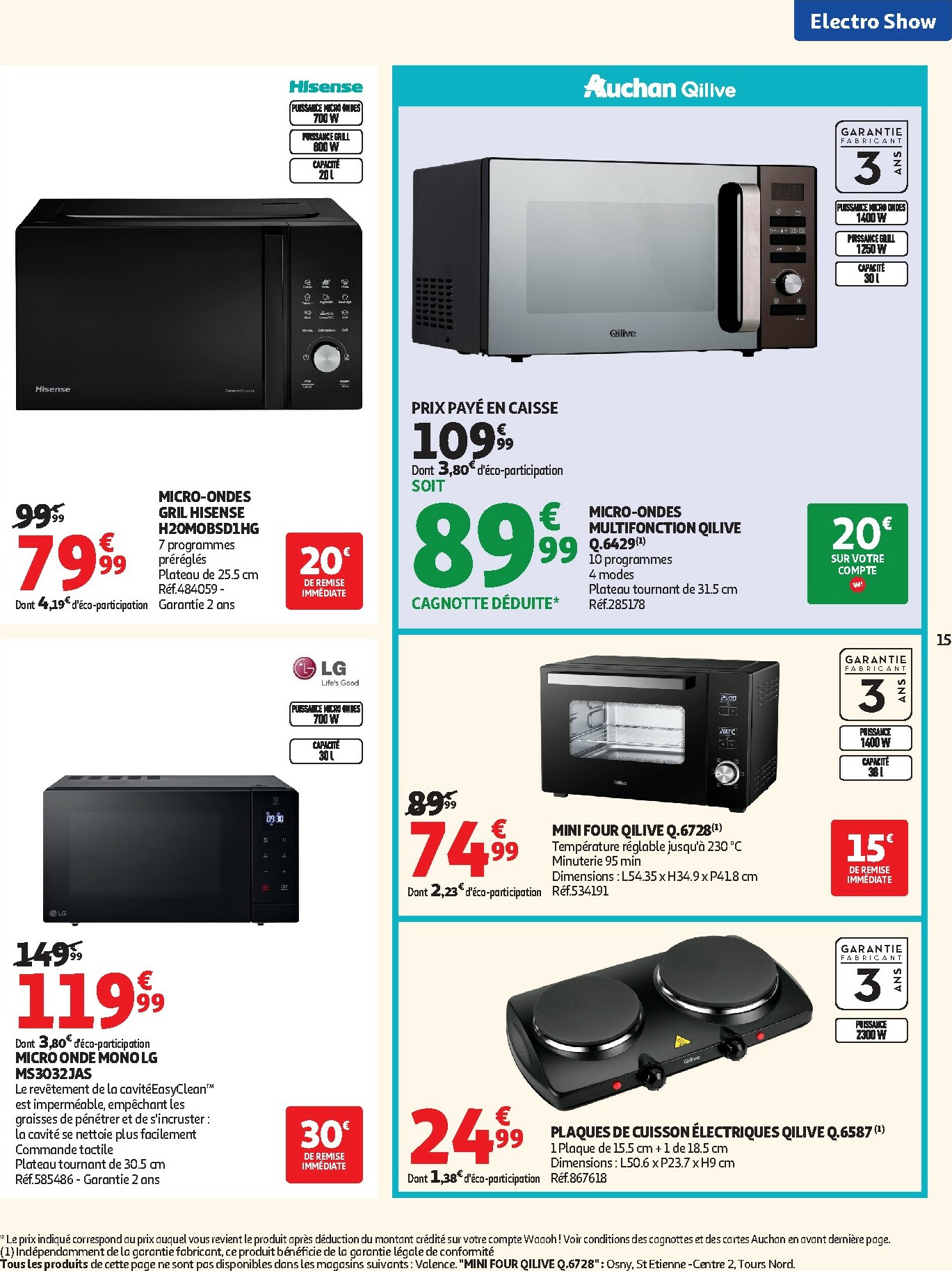 auchan - De Auchan - ElectroShow hypermarchés folder geldig vanaf 03/02/2026 t/m 15/02/2026 - page: 15