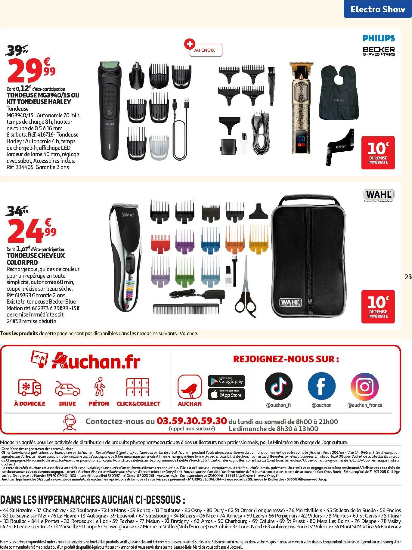 auchan - De Auchan - ElectroShow hypermarchés folder geldig vanaf 03/02/2026 t/m 15/02/2026 - page: 23