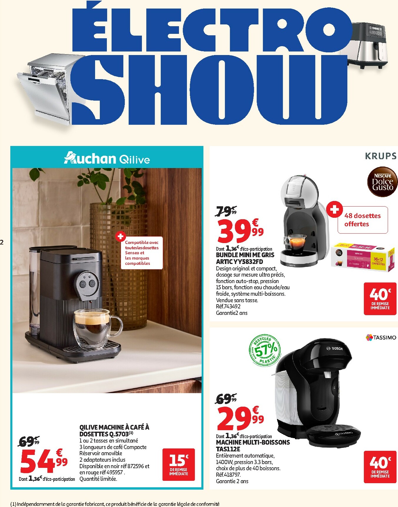 auchan - De Auchan - ElectroShow supermarchés folder geldig vanaf 03/02/2026 t/m 14/02/2026 - page: 2