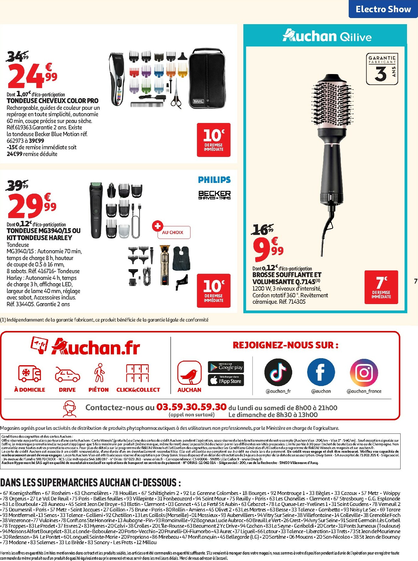 auchan - De Auchan - ElectroShow supermarchés folder geldig vanaf 03/02/2026 t/m 14/02/2026 - page: 7