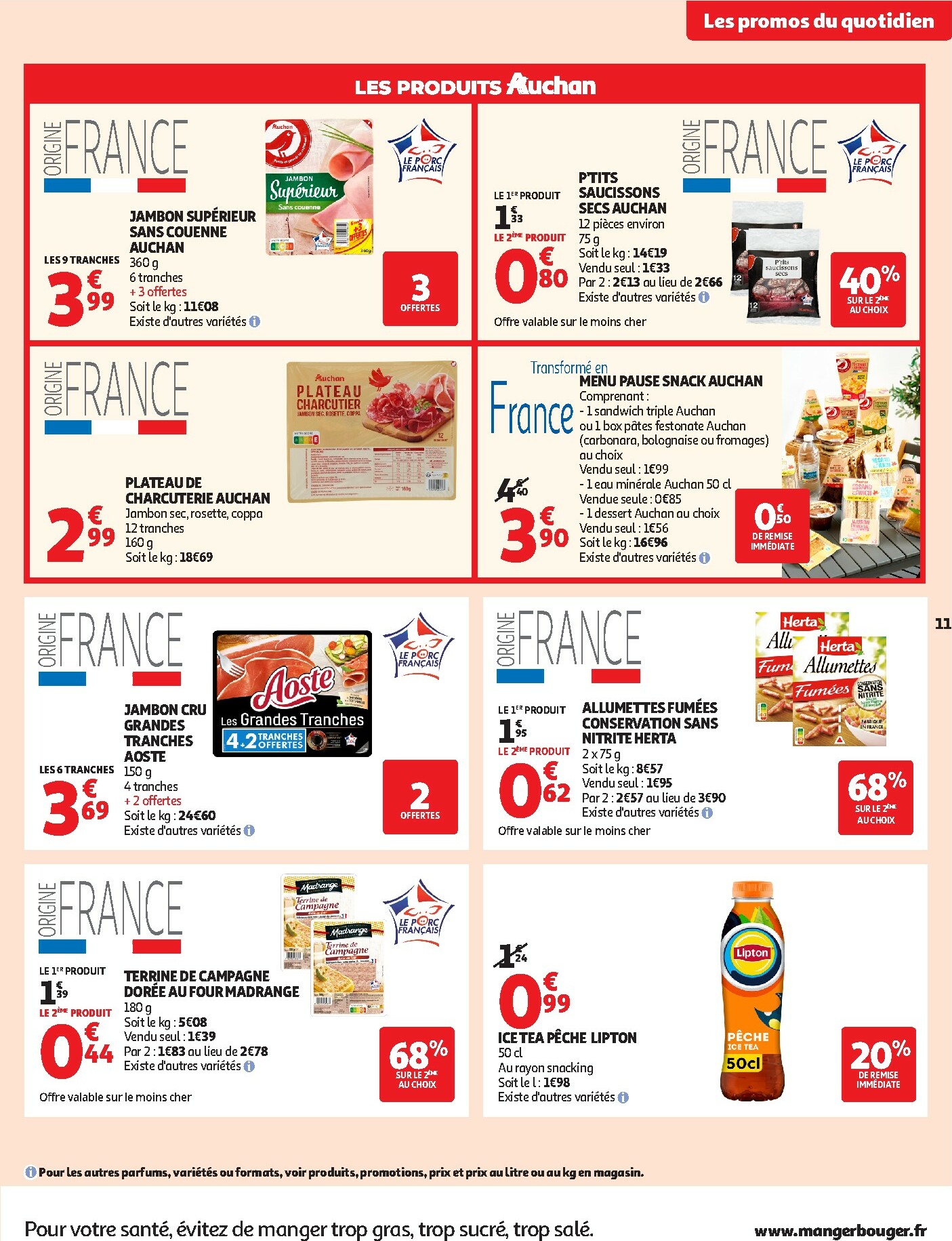 auchan - De Auchan - Offres du moment hypers folder geldig vanaf 03/02/2026 t/m 15/02/2026 - page: 11