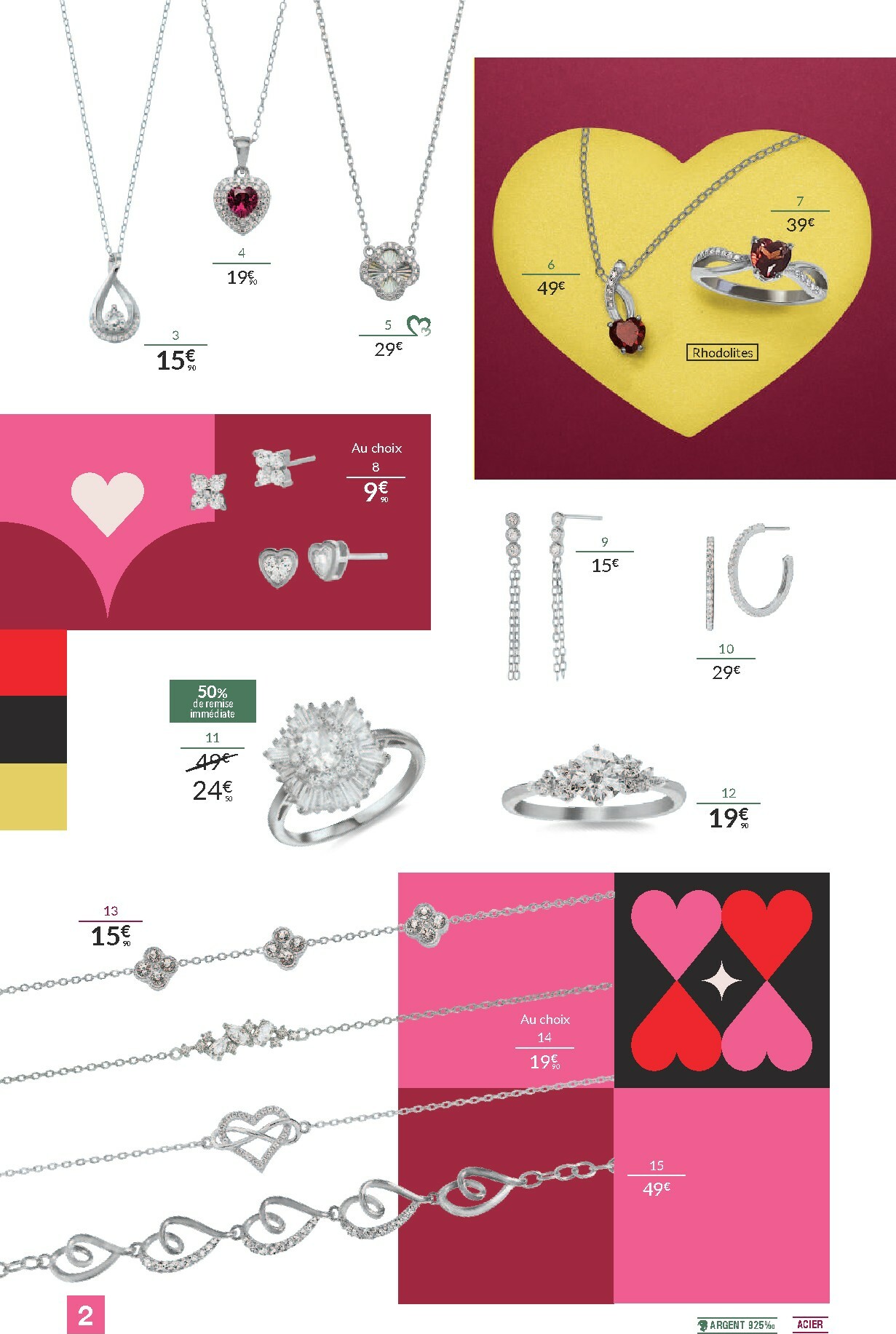 auchan - De Auchan - Bijoux Saint-Valentin folder geldig vanaf 13/01/2026 t/m 16/02/2026 - page: 2
