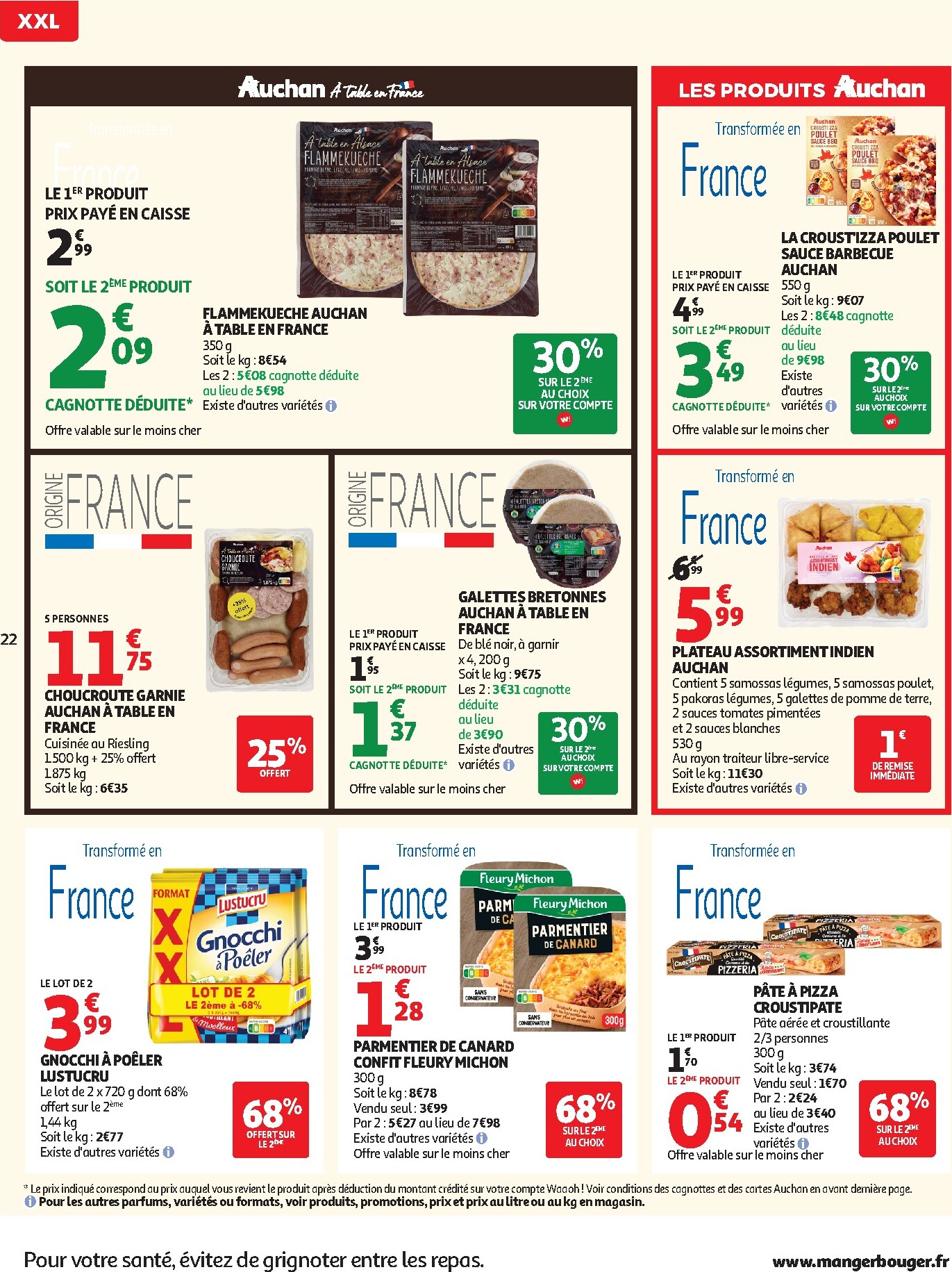 auchan - De Auchan Supermarché - Promos XXL folder geldig vanaf 24/02/2026 t/m 07/03/2026 - page: 22