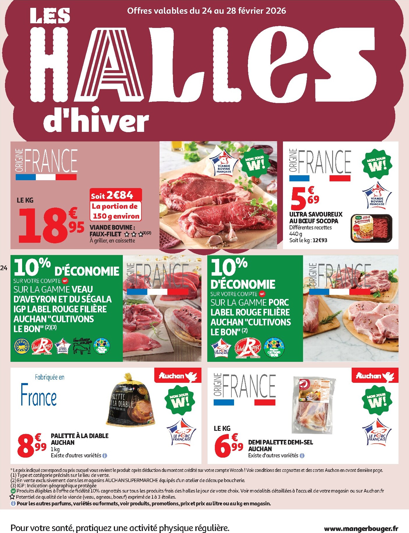 auchan - De Auchan Supermarché - Promos XXL folder geldig vanaf 24/02/2026 t/m 07/03/2026 - page: 24
