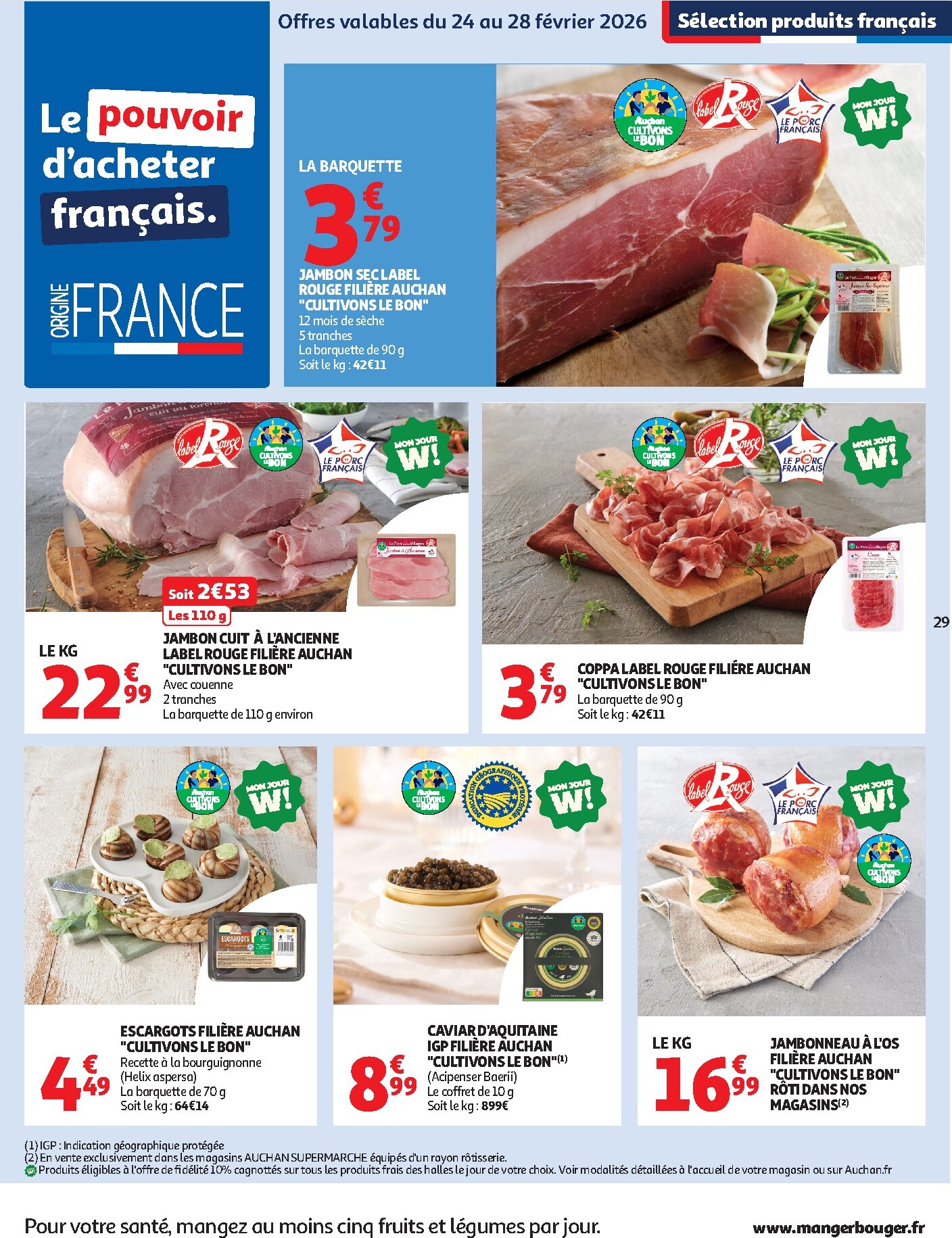 auchan - De Auchan Supermarché - Promos XXL folder geldig vanaf 24/02/2026 t/m 07/03/2026 - page: 29