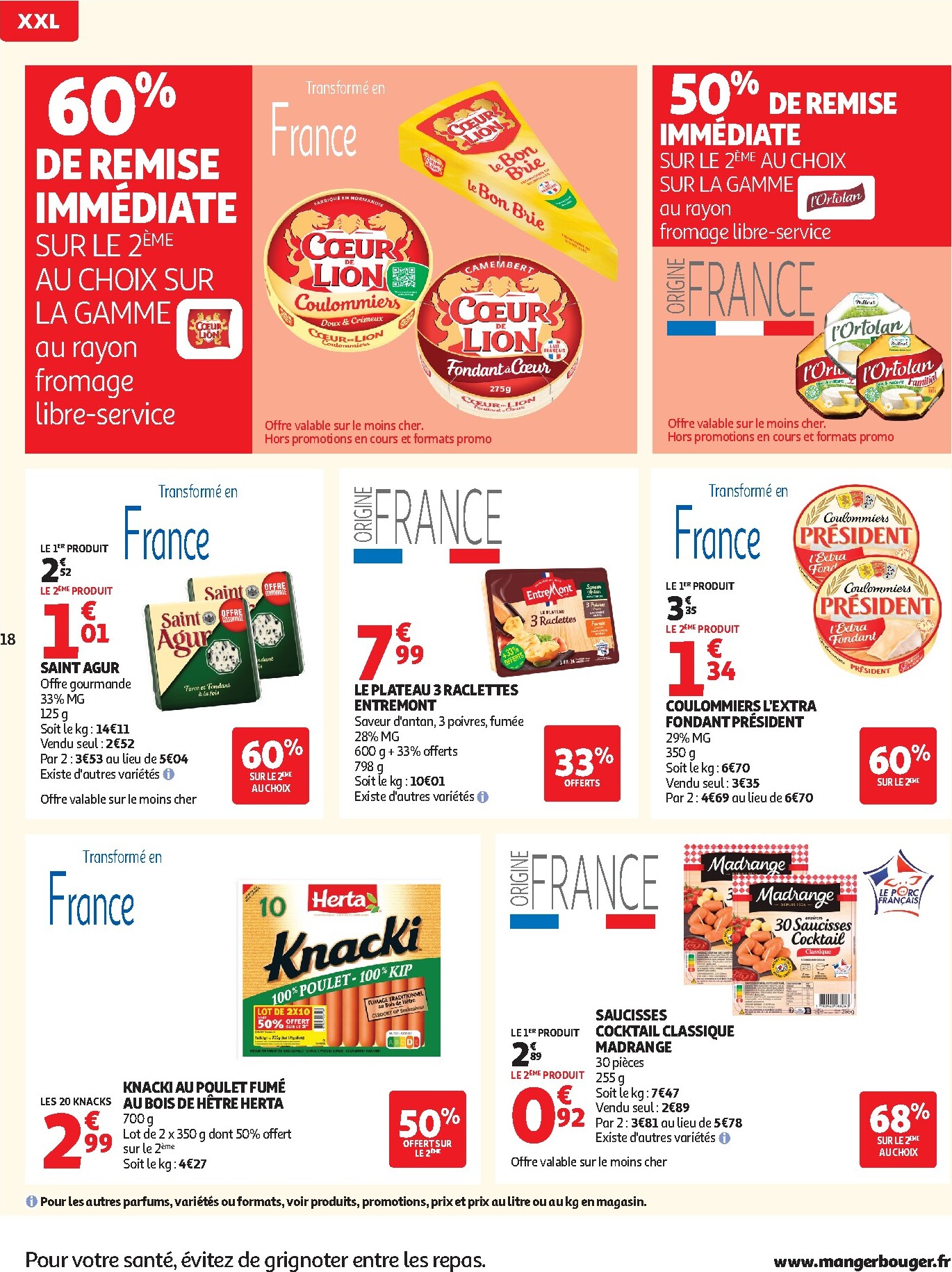 auchan - De Auchan Supermarché - Promos XXL folder geldig vanaf 24/02/2026 t/m 07/03/2026 - page: 18