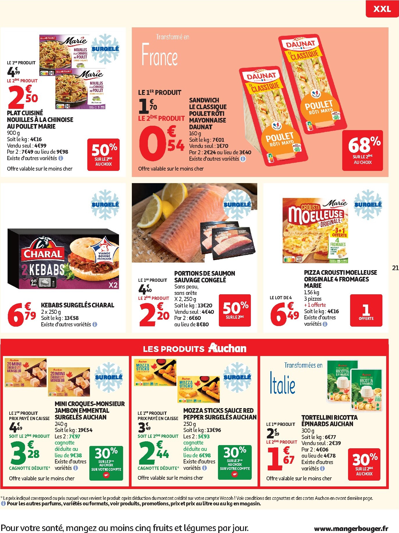 auchan - De Auchan Supermarché - Promos XXL folder geldig vanaf 24/02/2026 t/m 07/03/2026 - page: 21