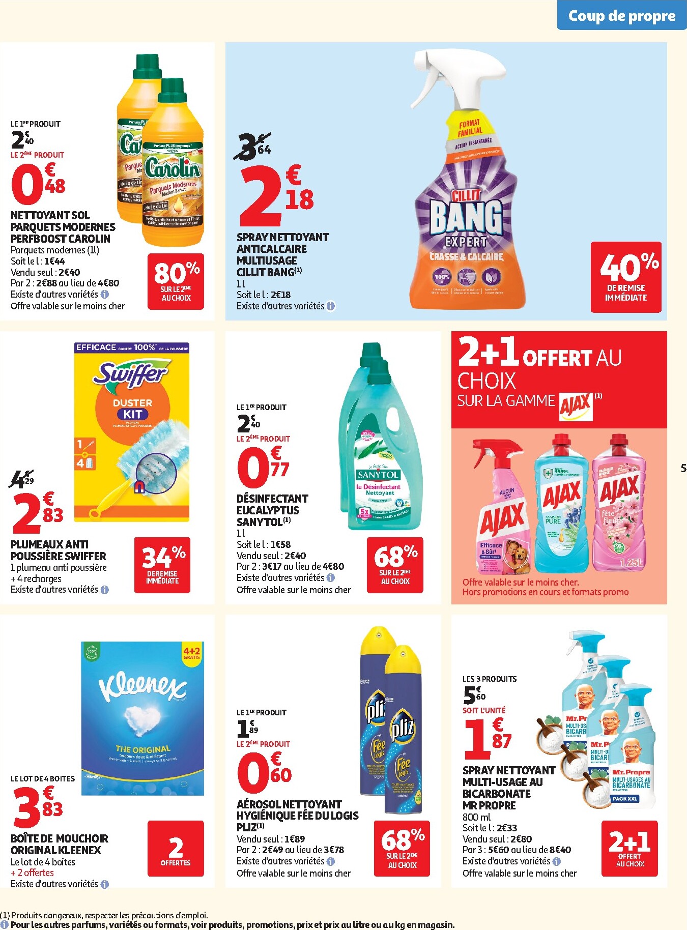 auchan - De Auchan - Coup de propre hypers folder geldig vanaf 03/03/2026 t/m 15/03/2026 - page: 5