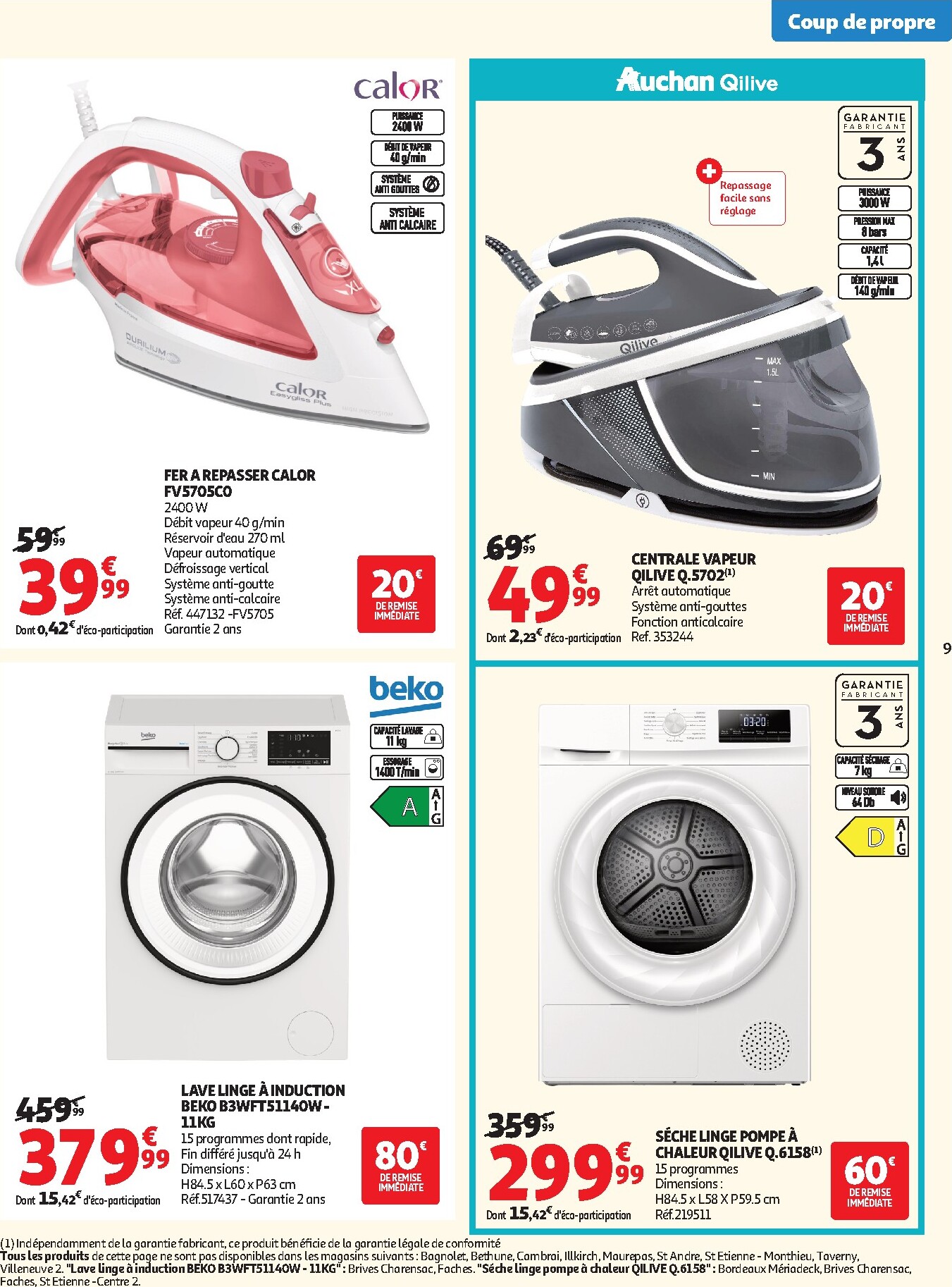 auchan - De Auchan - Coup de propre hypers folder geldig vanaf 03/03/2026 t/m 15/03/2026 - page: 9