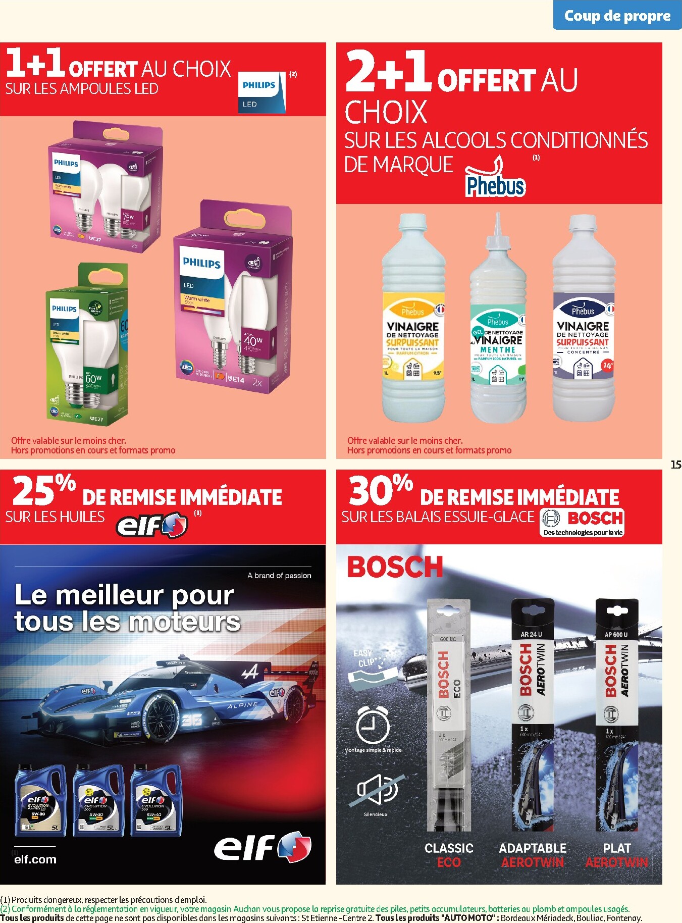 auchan - De Auchan - Coup de propre hypers folder geldig vanaf 03/03/2026 t/m 15/03/2026 - page: 15