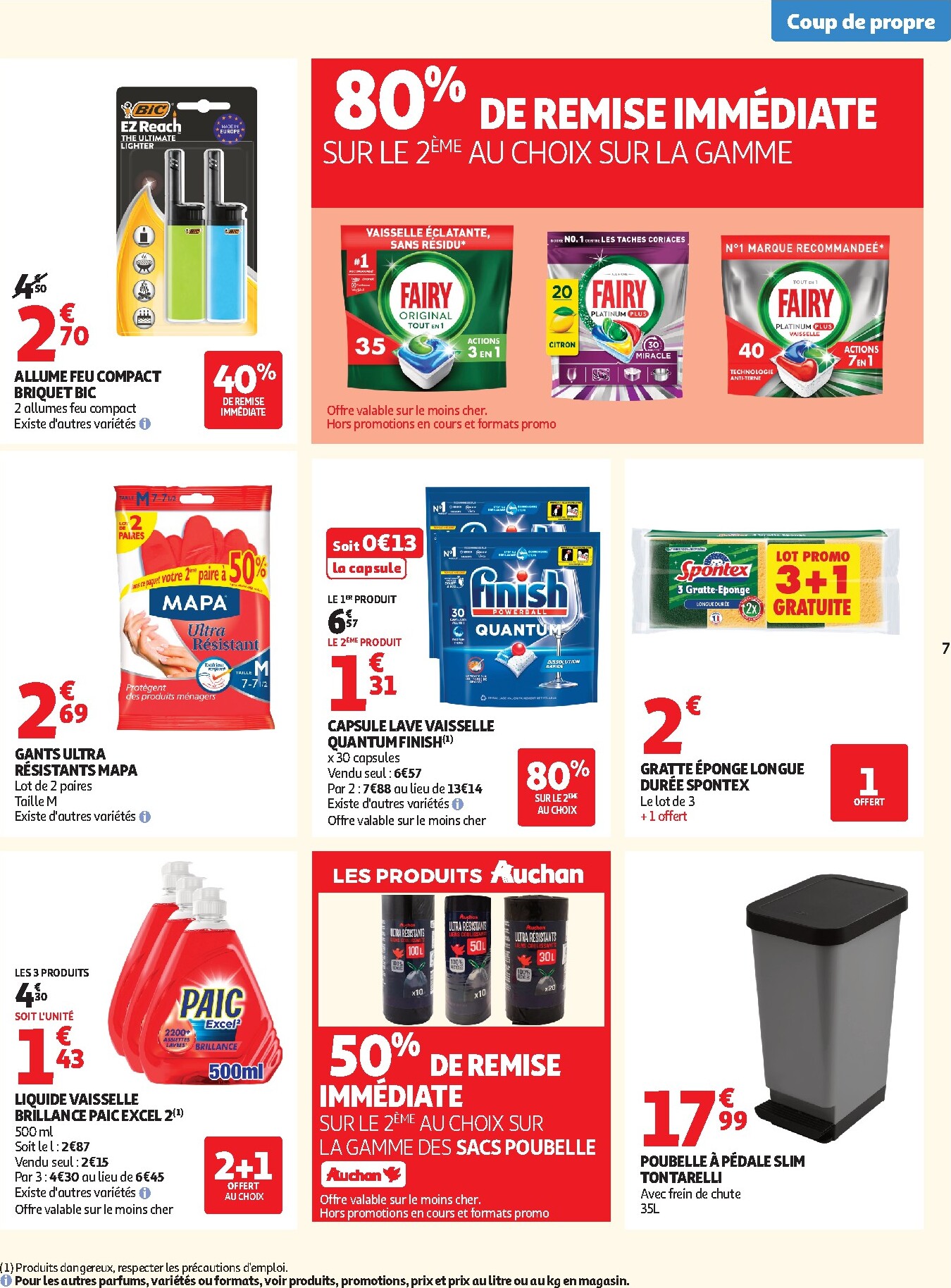 auchan - De Auchan - Coup de propre hypers folder geldig vanaf 03/03/2026 t/m 15/03/2026 - page: 7