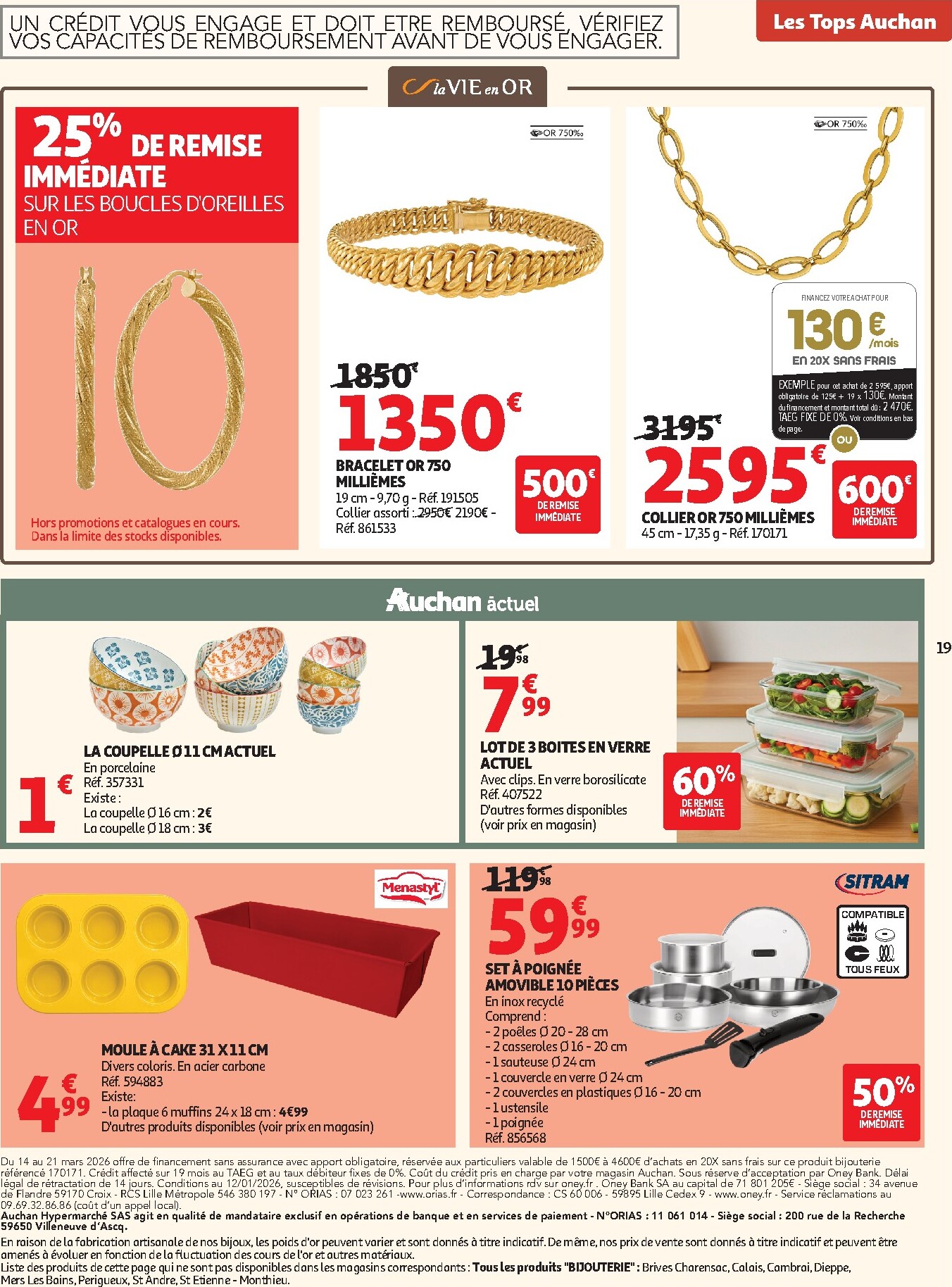 auchan - De Auchan folder geldig vanaf 10/03/2026 t/m 22/03/2026 - page: 19