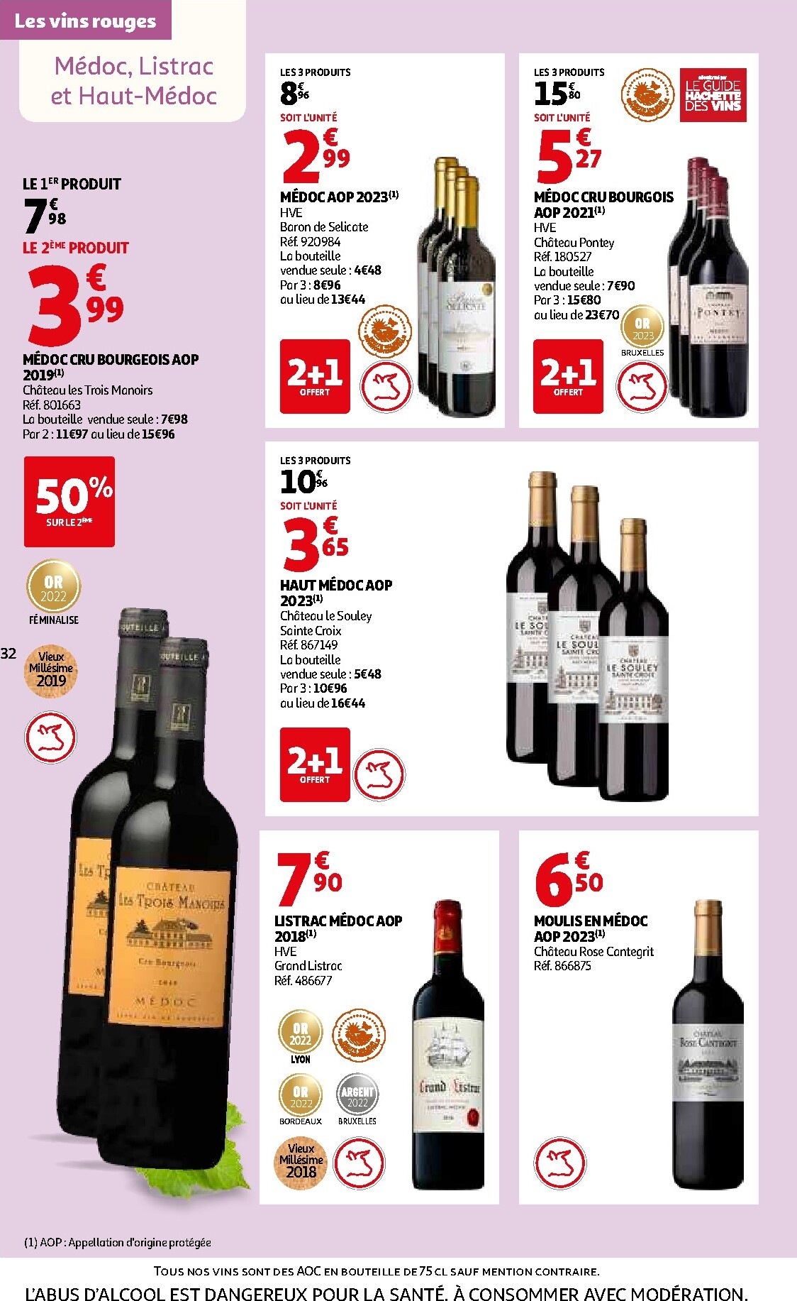 auchan - De Auchan - Foire aux vins de Printemps folder geldig vanaf 09/03/2026 t/m 07/04/2026 - page: 32