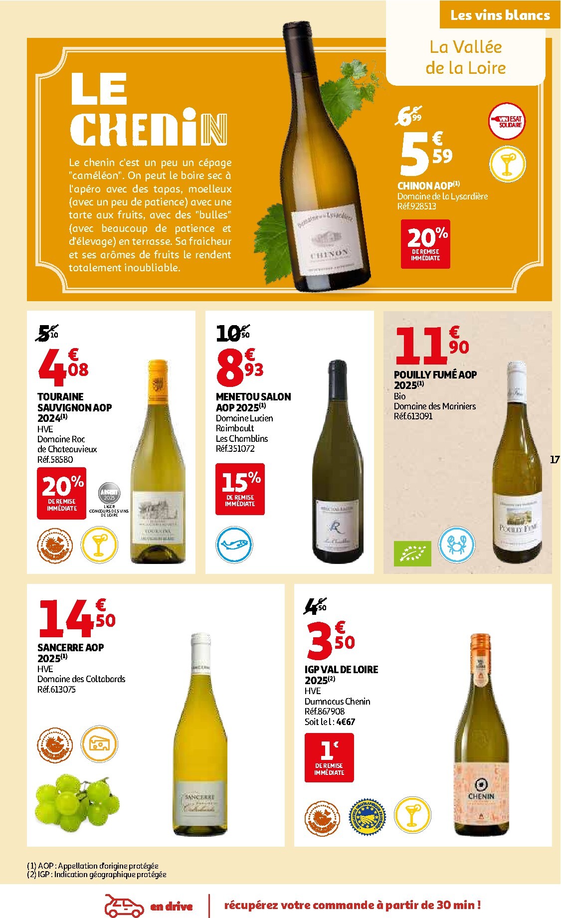 auchan - De Auchan - Foire aux vins de Printemps folder geldig vanaf 09/03/2026 t/m 07/04/2026 - page: 17