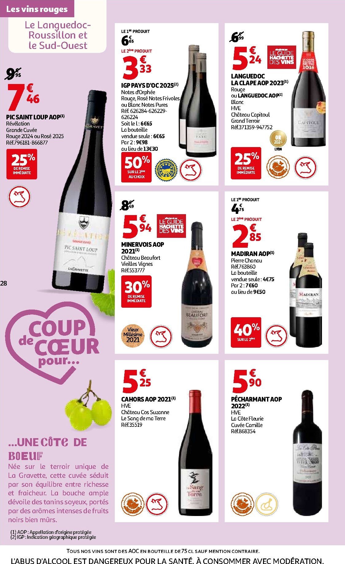 auchan - De Auchan - Foire aux vins de Printemps folder geldig vanaf 09/03/2026 t/m 07/04/2026 - page: 28