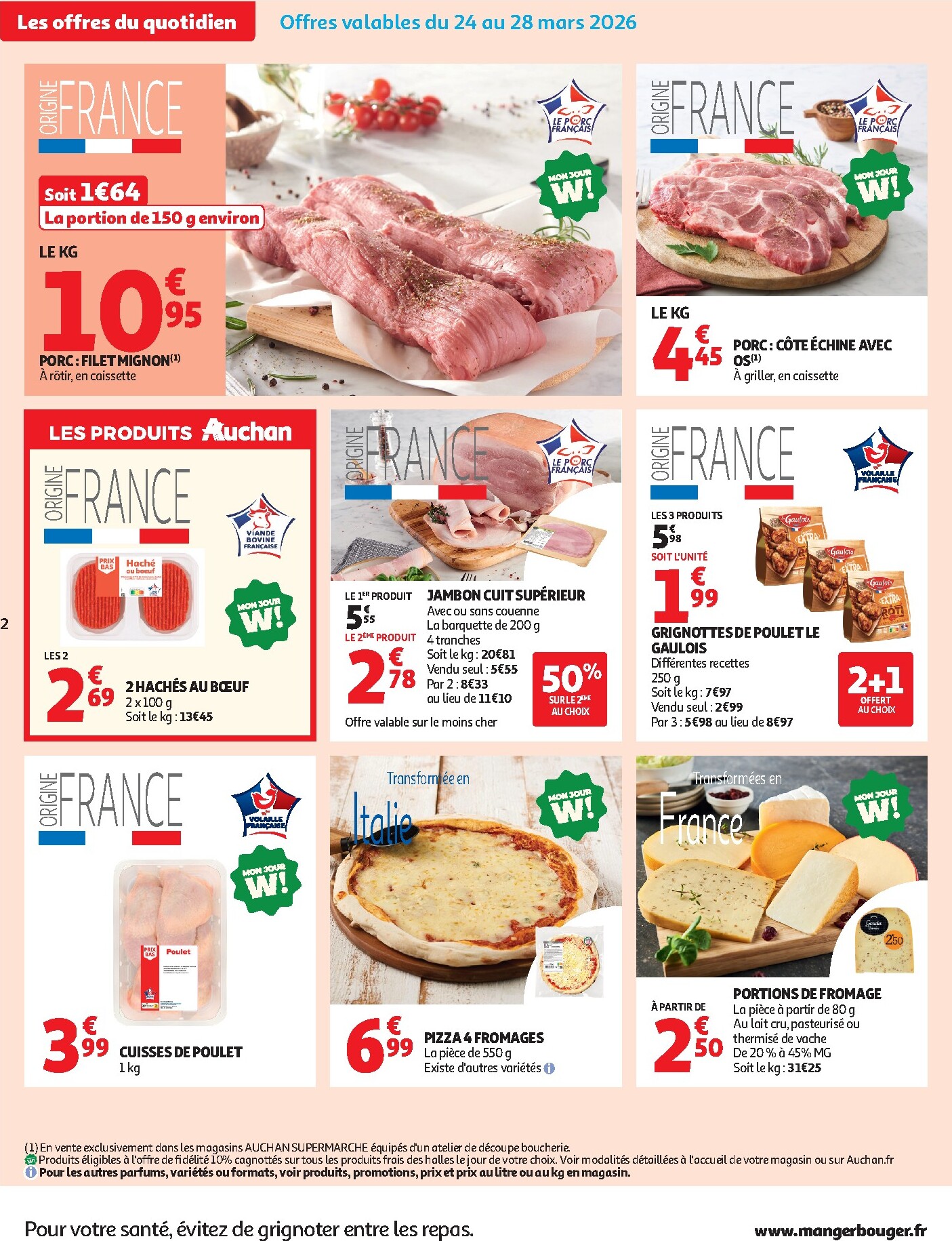 auchan - De Auchan Supermarché - Chocolats Pâques folder geldig vanaf 24/03/2026 t/m 04/04/2026 - page: 2