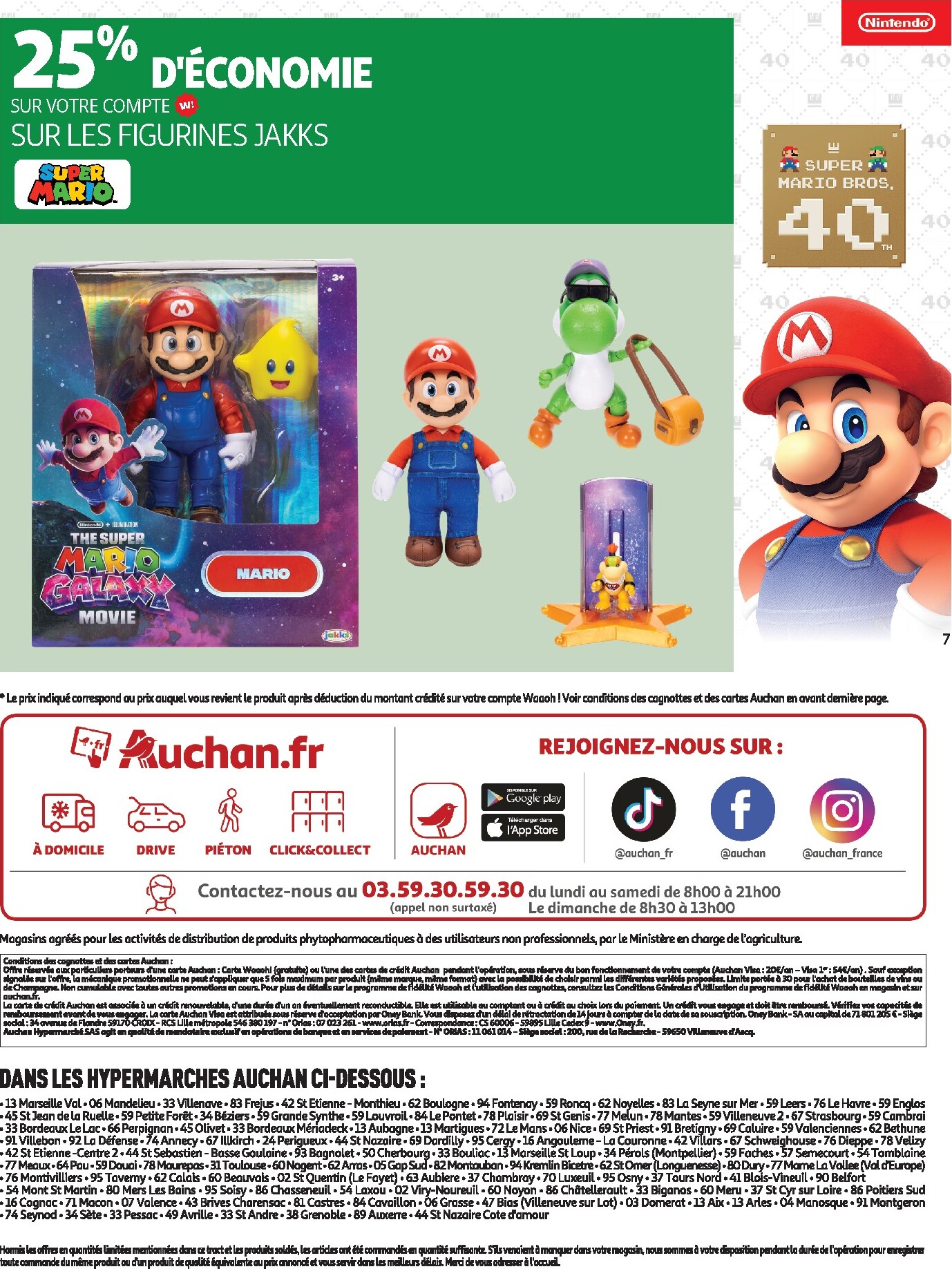 auchan - De Auchan - Super Mario Bros folder geldig vanaf 24/03/2026 t/m 05/04/2026 - page: 7