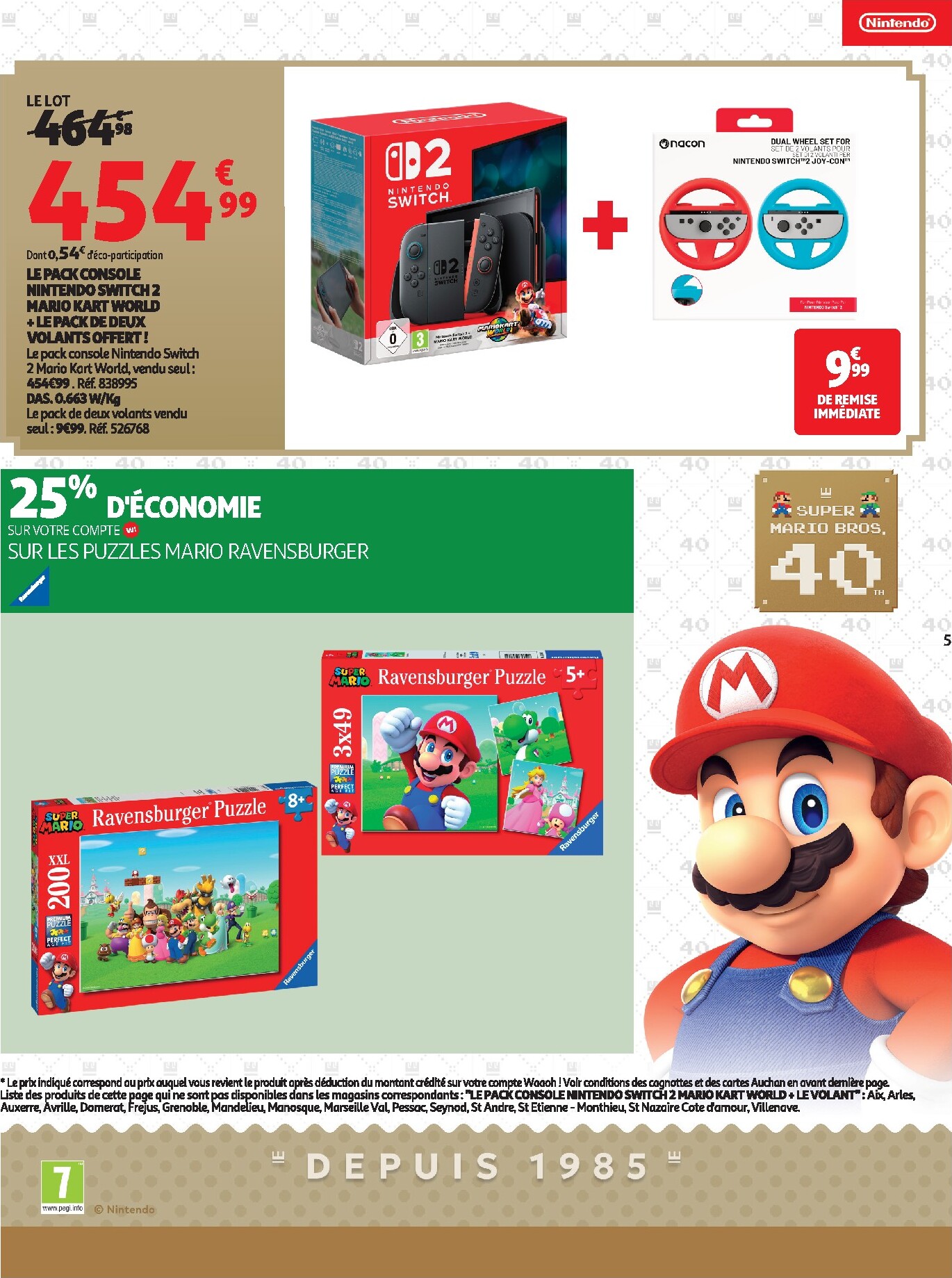 auchan - De Auchan - Super Mario Bros folder geldig vanaf 24/03/2026 t/m 05/04/2026 - page: 5