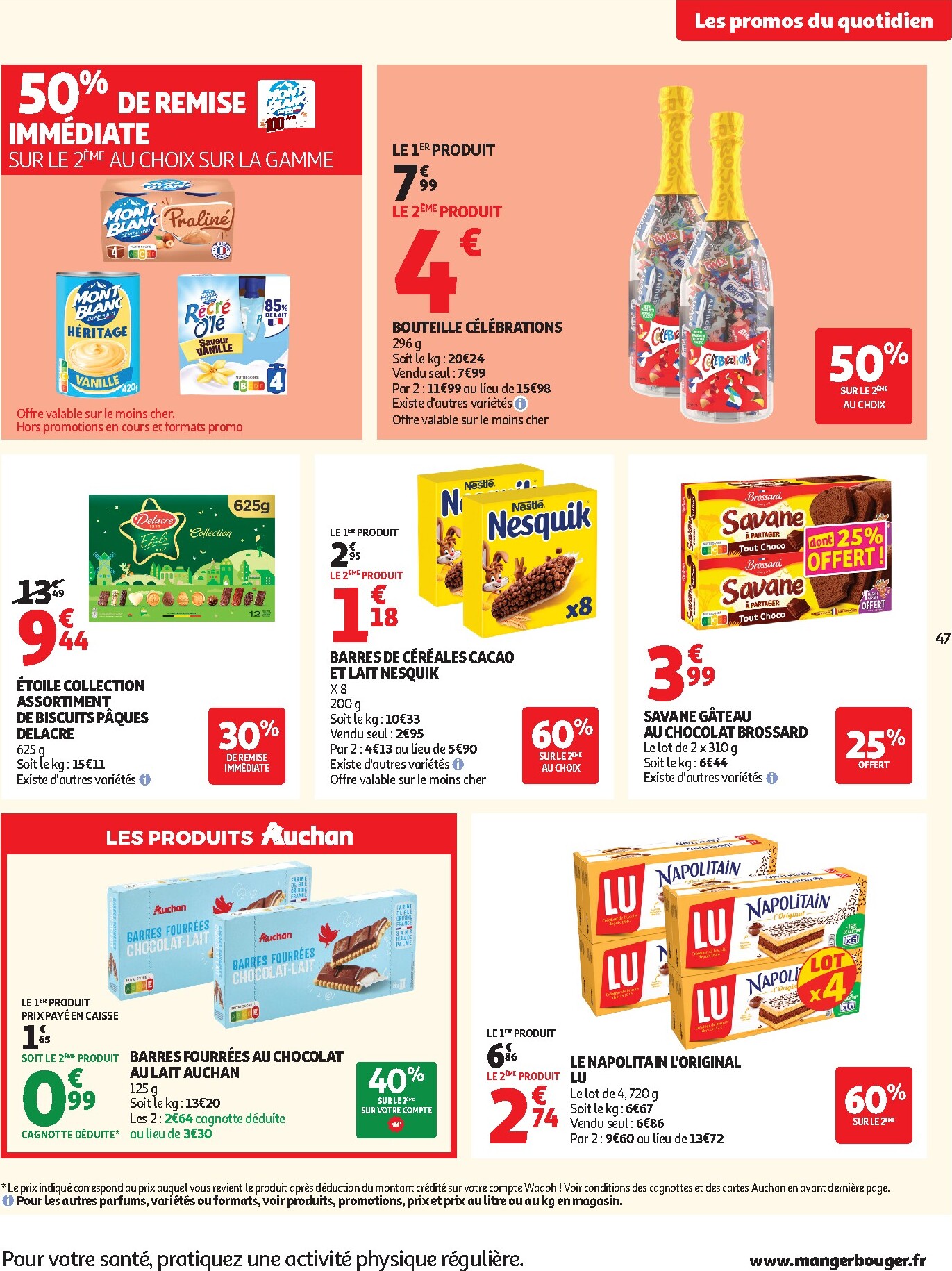 auchan - De Auchan - Chocolat Pâques hypers folder geldig vanaf 24/03/2026 t/m 05/04/2026 - page: 49