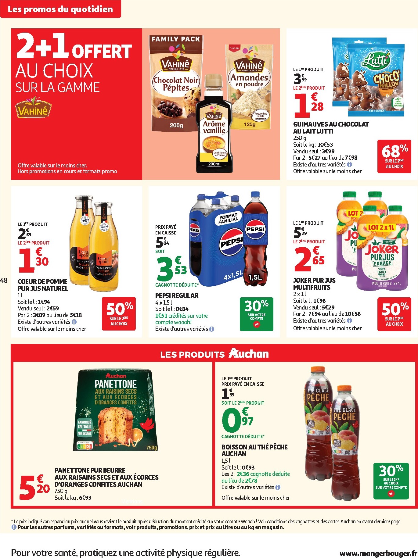 auchan - De Auchan - Chocolat Pâques hypers folder geldig vanaf 24/03/2026 t/m 05/04/2026 - page: 50