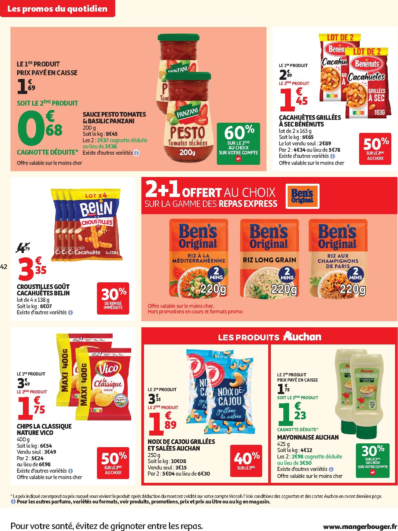 auchan - De Auchan - Chocolat Pâques hypers folder geldig vanaf 24/03/2026 t/m 05/04/2026 - page: 44