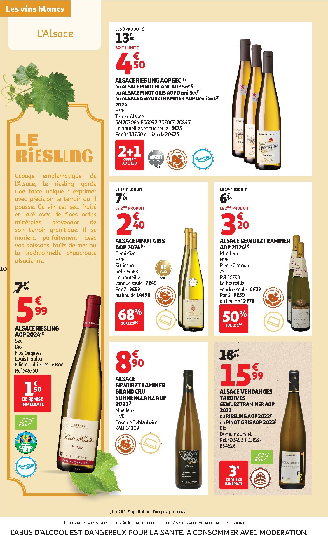 auchan - De Auchan - Foire aux vins folder geldig vanaf 17/03/2026 t/m 29/03/2026 - page: 10