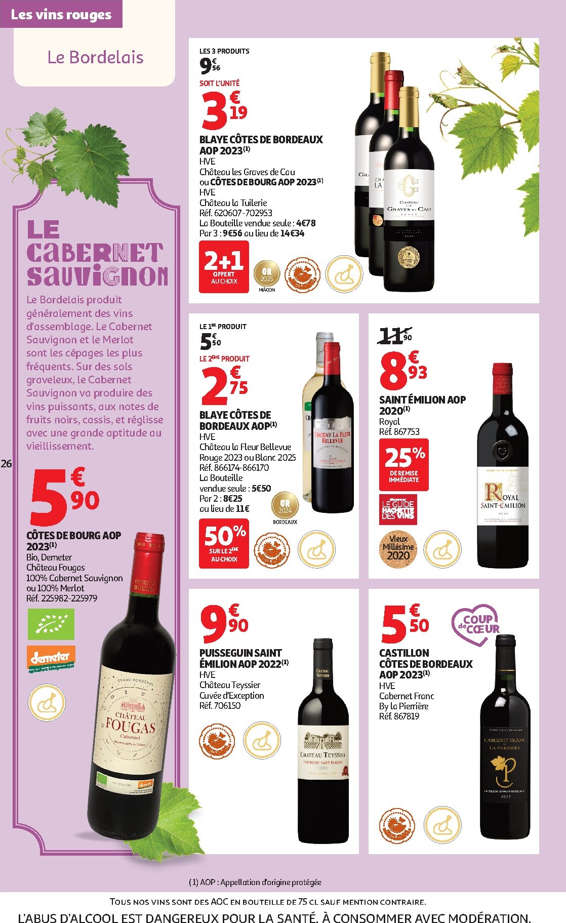 auchan - De Auchan - Foire aux vins folder geldig vanaf 17/03/2026 t/m 29/03/2026 - page: 26