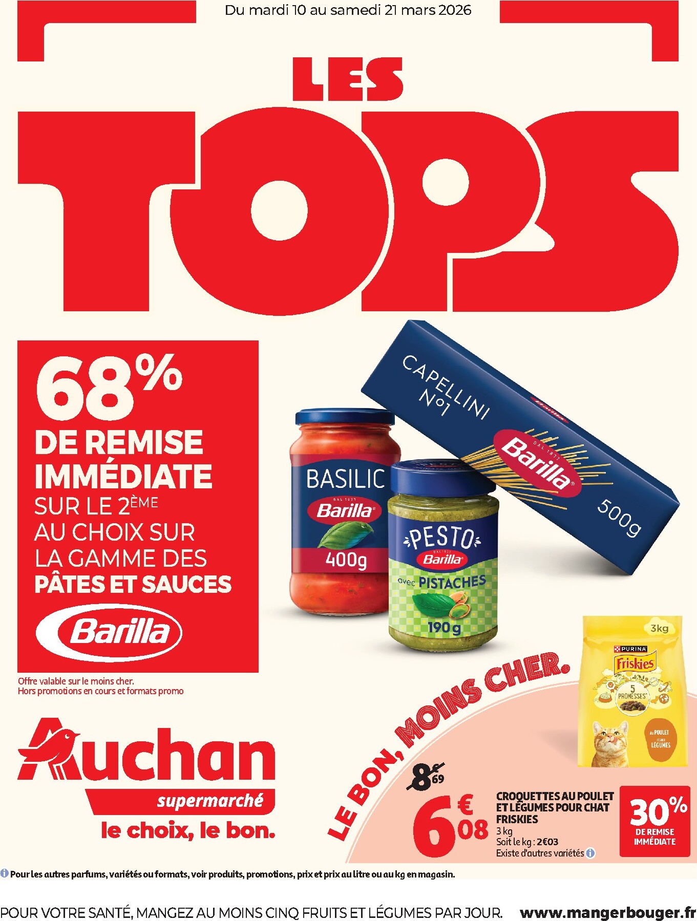 auchan - De Auchan folder geldig vanaf 10/03/2026 t/m 21/03/2026 - page: 1