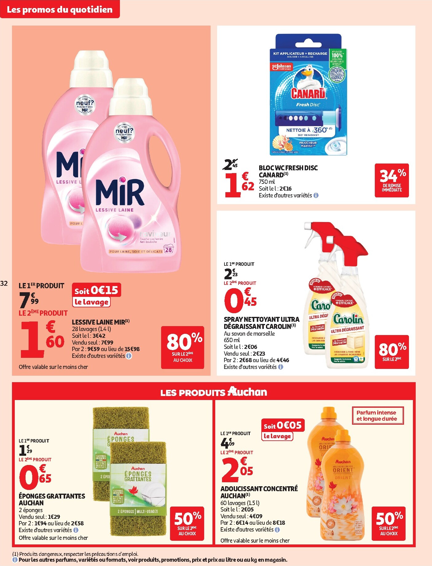 auchan - Toekomstige Auchan Supermarché - 25 jours folder geldig van dinsdag 21/04/2026 tot zaterdag 02/05/2026 - page: 32