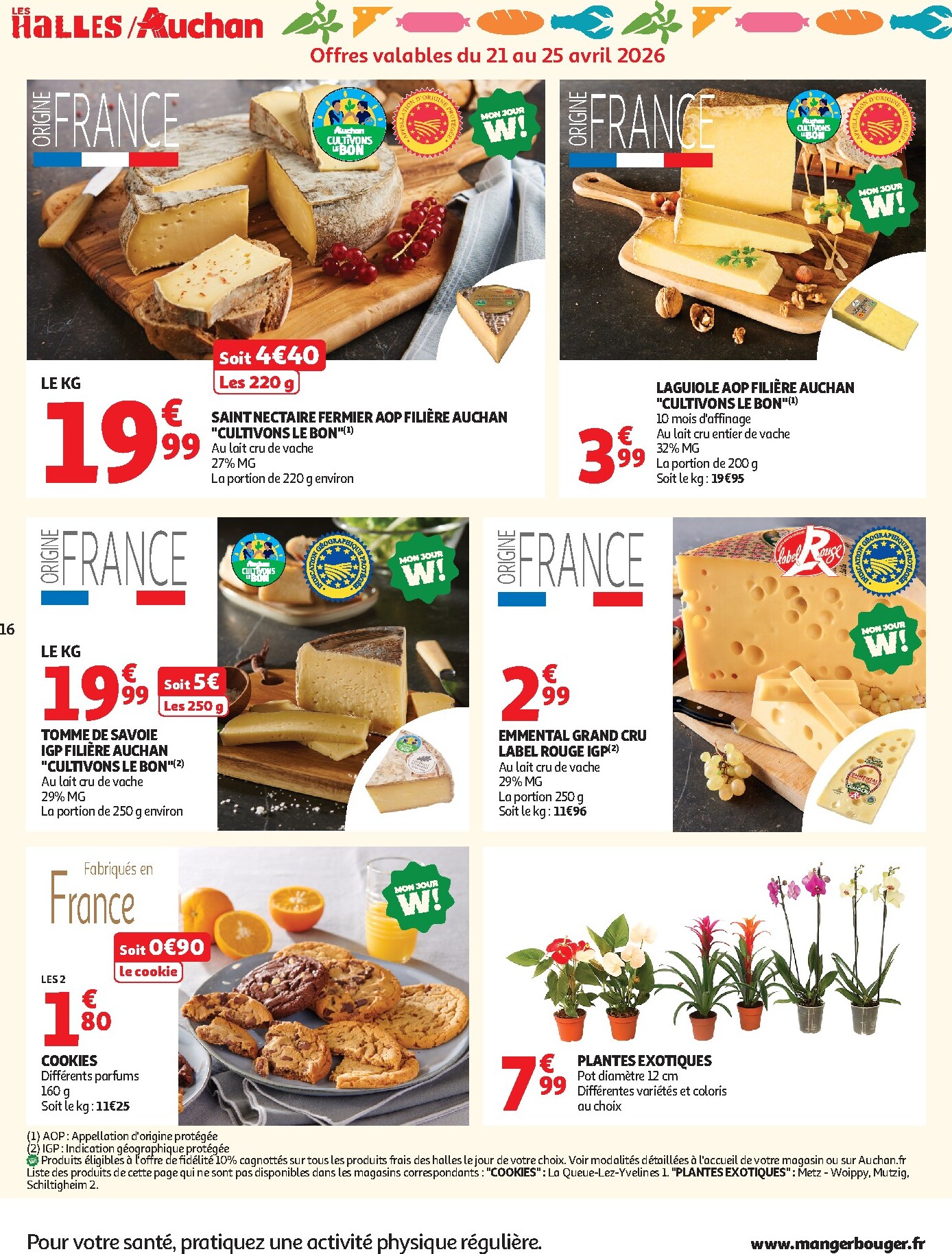 auchan - Toekomstige Auchan Supermarché - 25 jours folder geldig van dinsdag 21/04/2026 tot zaterdag 02/05/2026 - page: 16