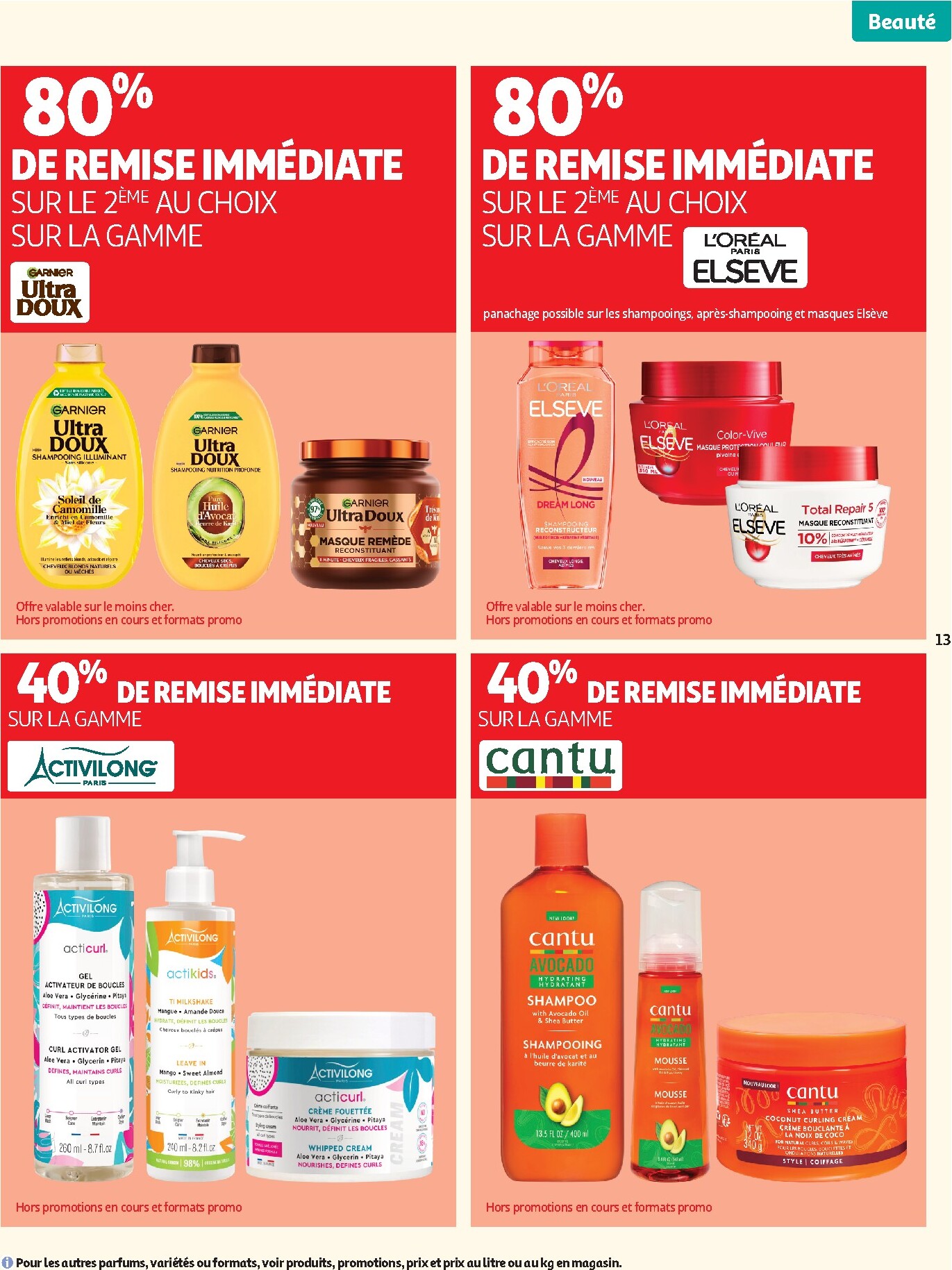 auchan - Toekomstige Auchan - Beauté folder geldig van dinsdag 21/04/2026 tot zondag 03/05/2026 - page: 13