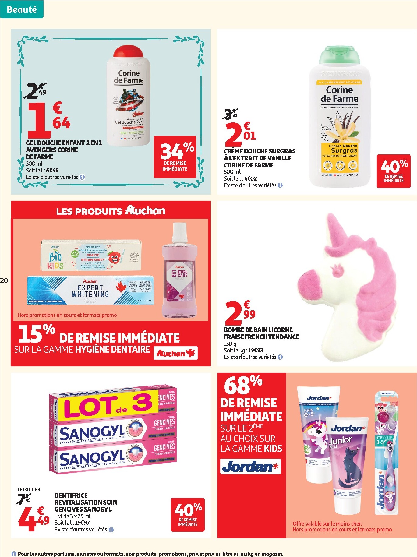auchan - Toekomstige Auchan - Beauté folder geldig van dinsdag 21/04/2026 tot zondag 03/05/2026 - page: 20