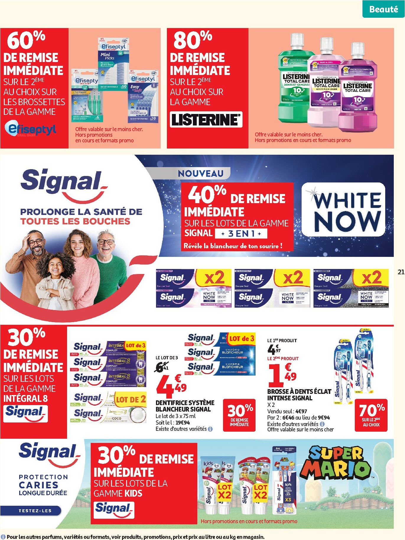auchan - Toekomstige Auchan - Beauté folder geldig van dinsdag 21/04/2026 tot zondag 03/05/2026 - page: 21