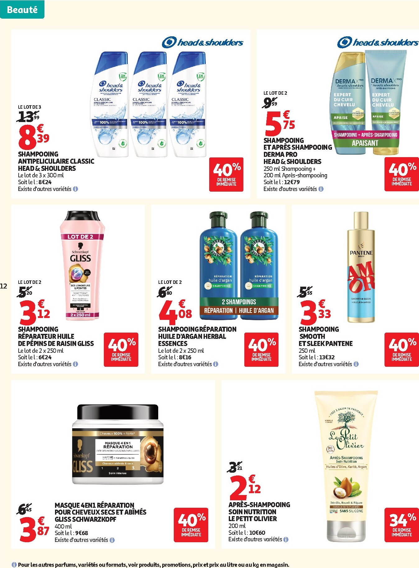 auchan - Toekomstige Auchan - Beauté folder geldig van dinsdag 21/04/2026 tot zondag 03/05/2026 - page: 12
